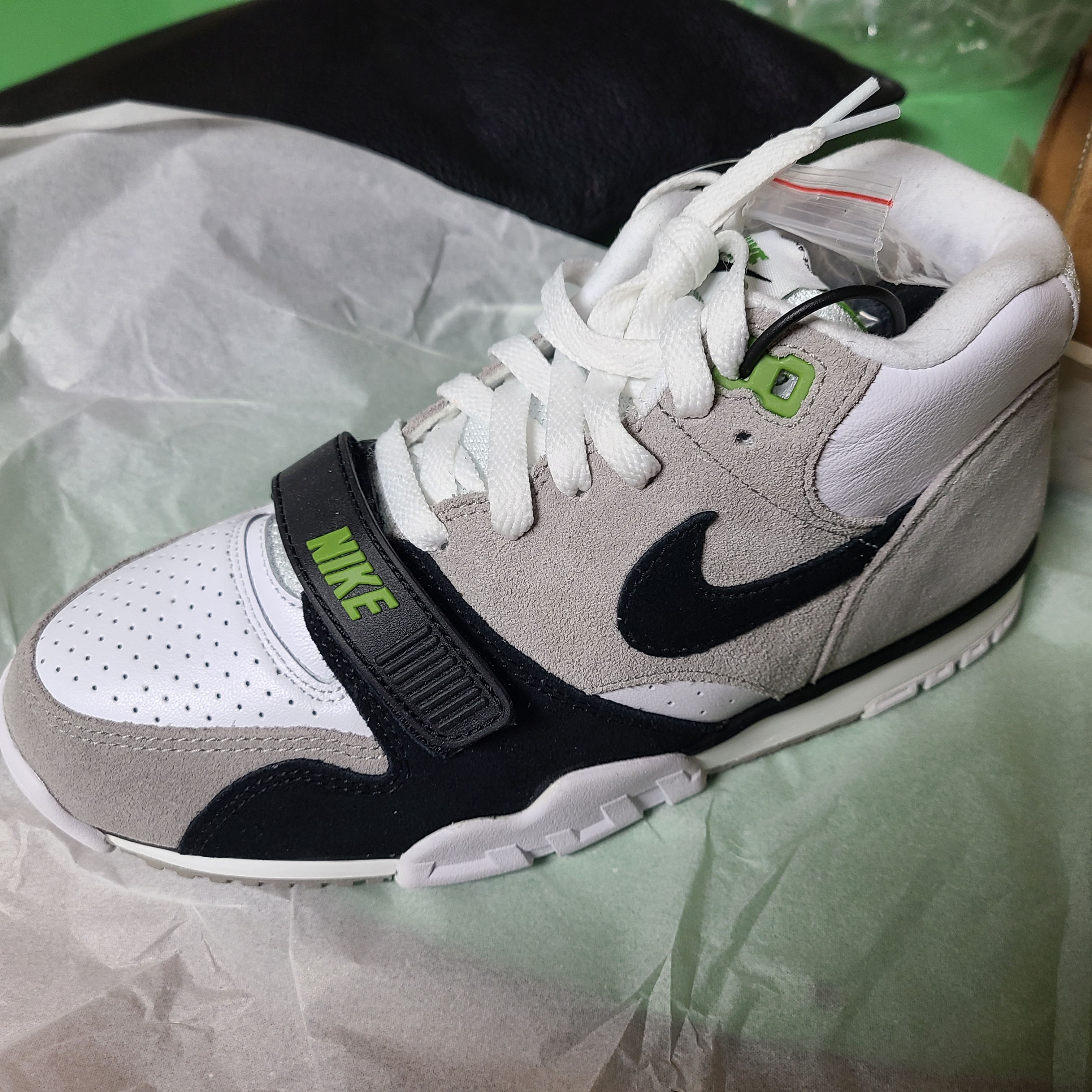 Nike SB Air Trainer 1 Chlorophyll 2020 착용 스타일