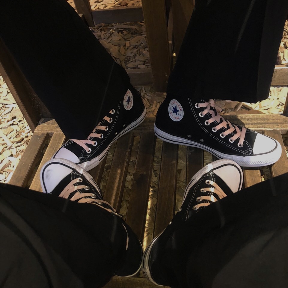 Converse Chuck 70 Hi Black 착용 스타일
