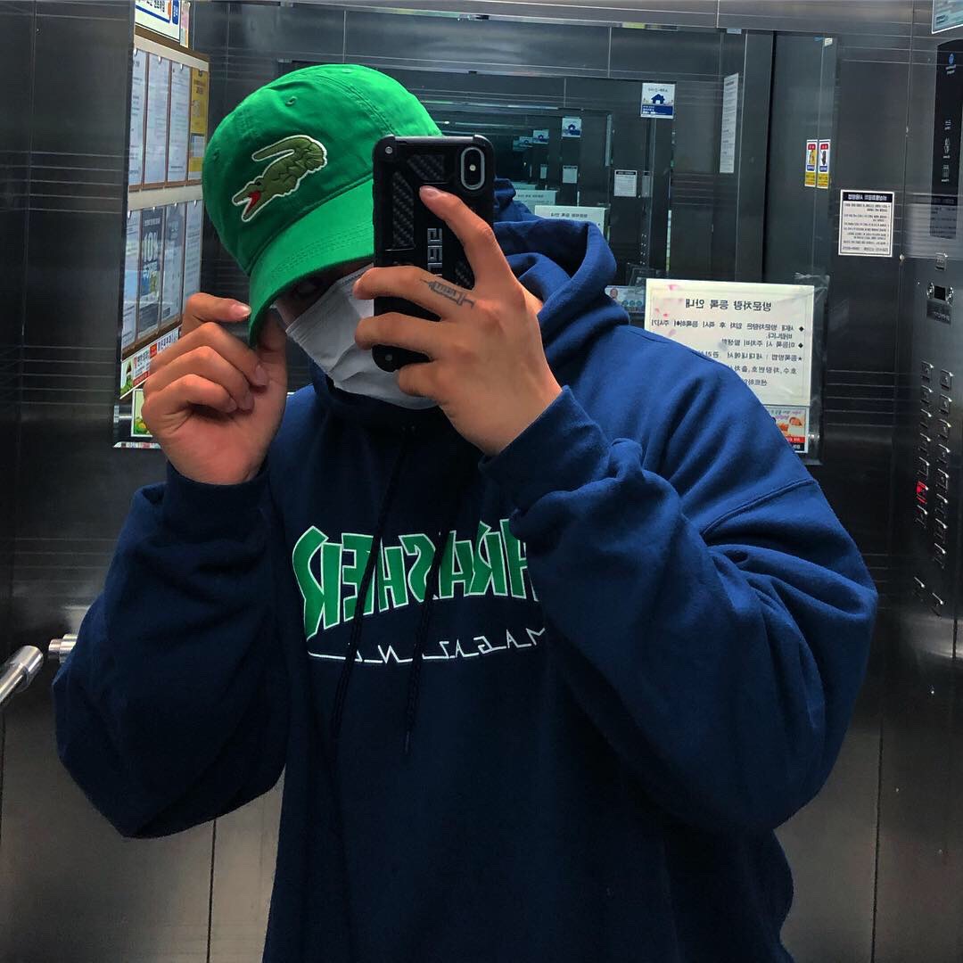 Y-3 Ayero Black Green 착용 스타일 - 2