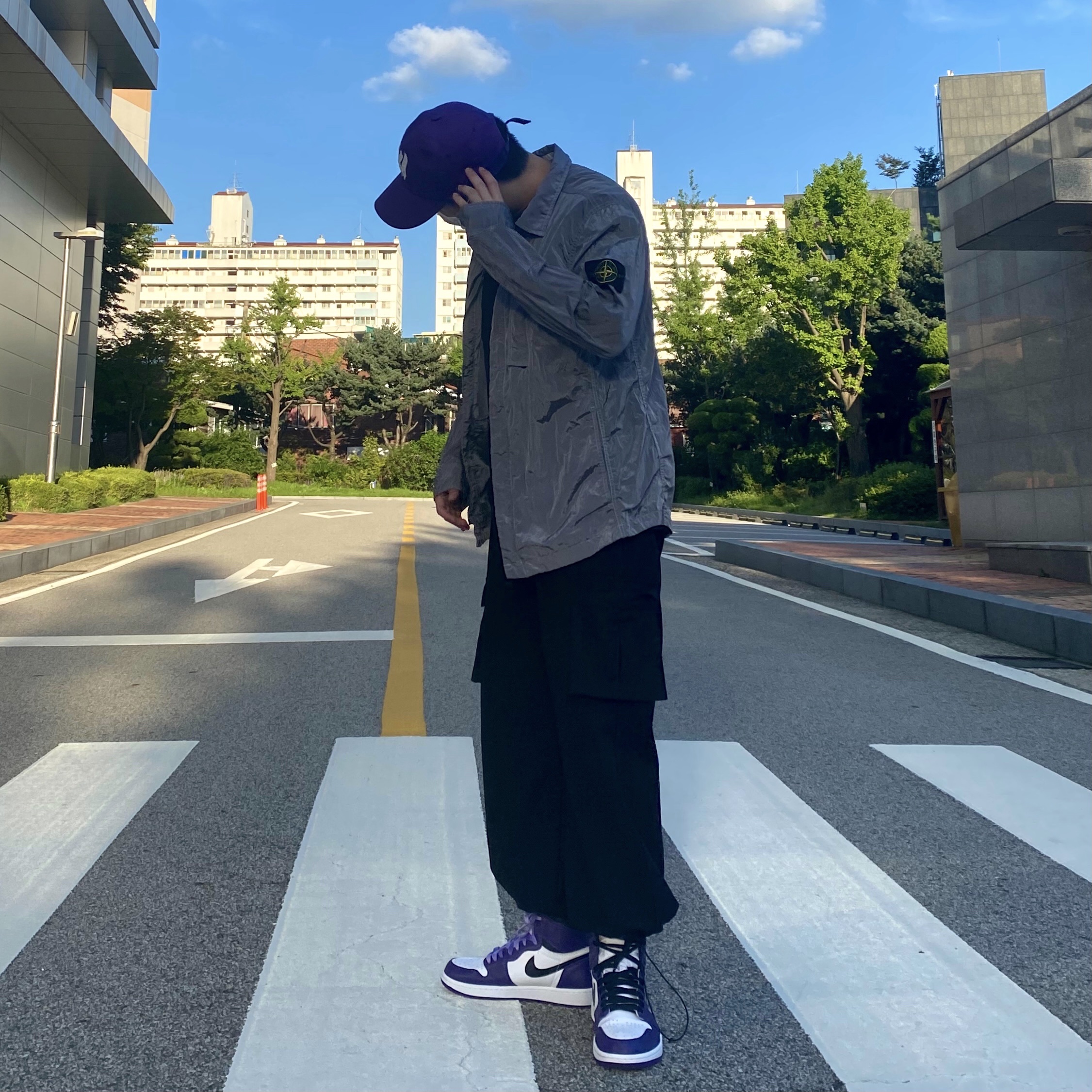 Jordan 1 Retro High OG Court Purple 2020 착용 스타일