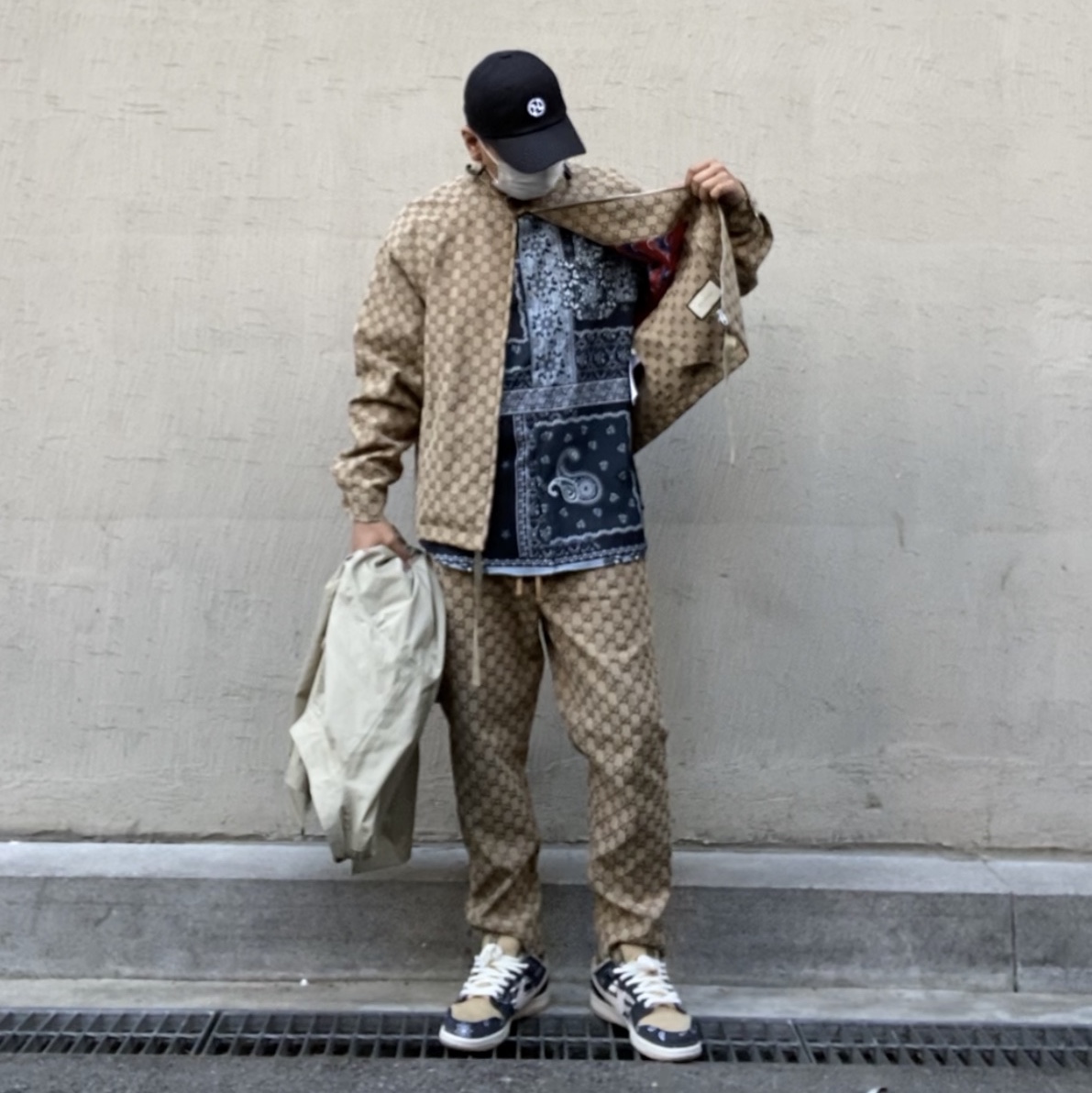 Nike x Travis Scott SB Dunk Low 착용 스타일