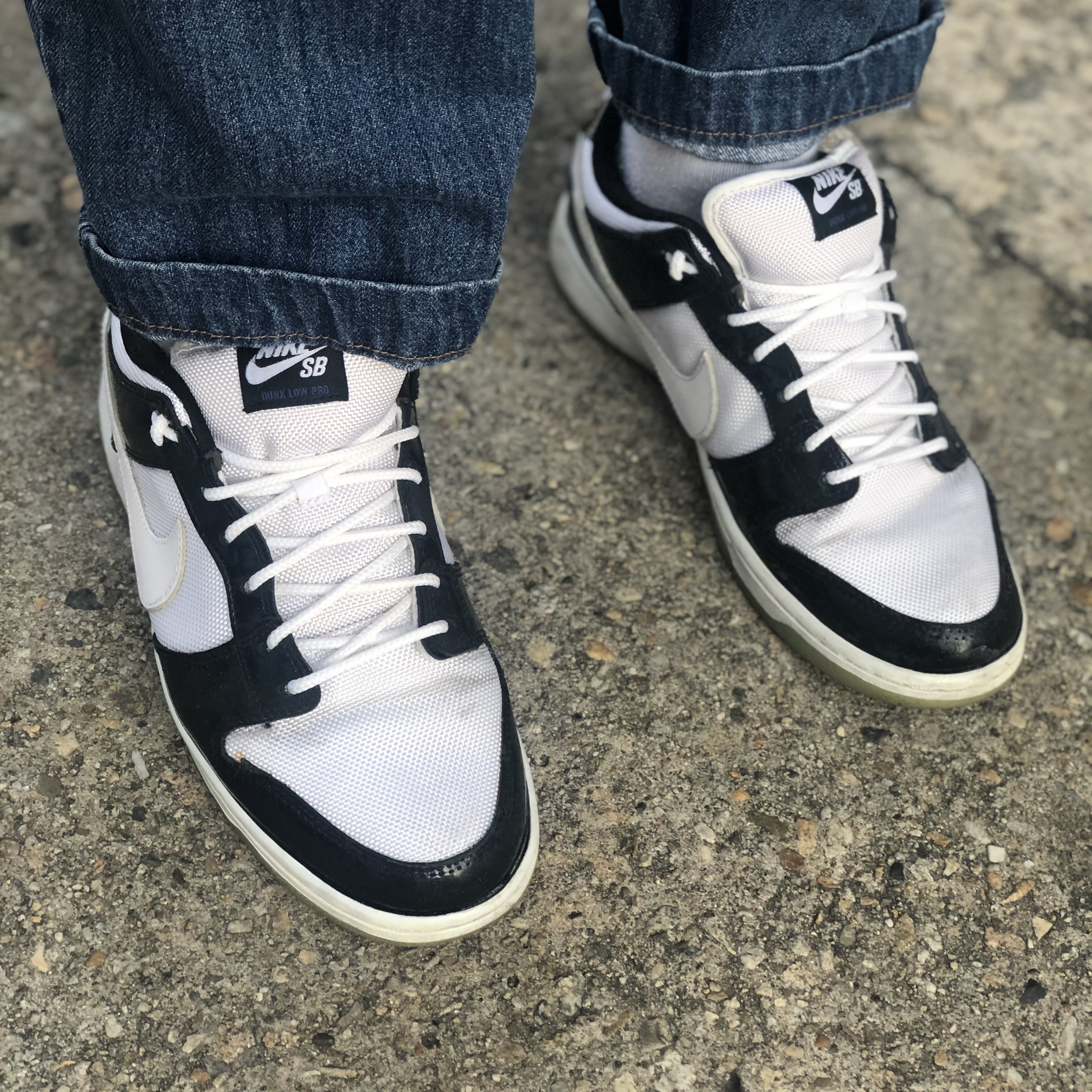 Nike Dunk SB Low Concord 착용 스타일