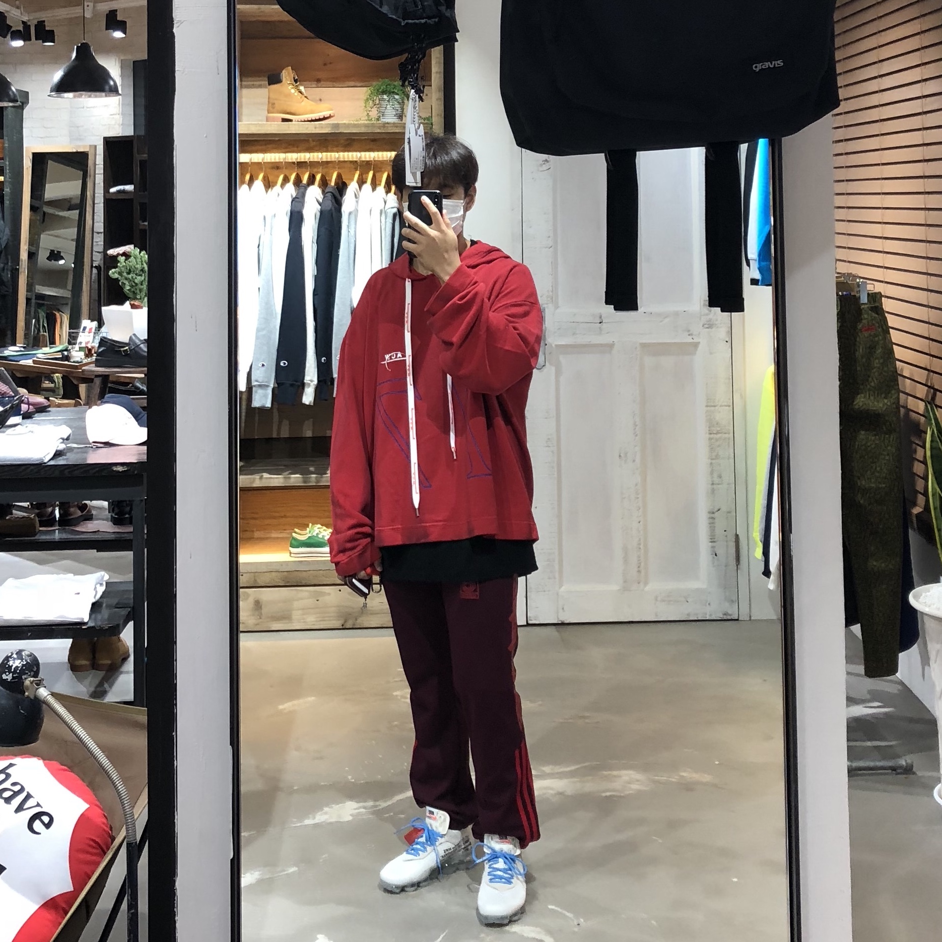 Nike x Off-White Air VaporMax V2 White 착용 스타일