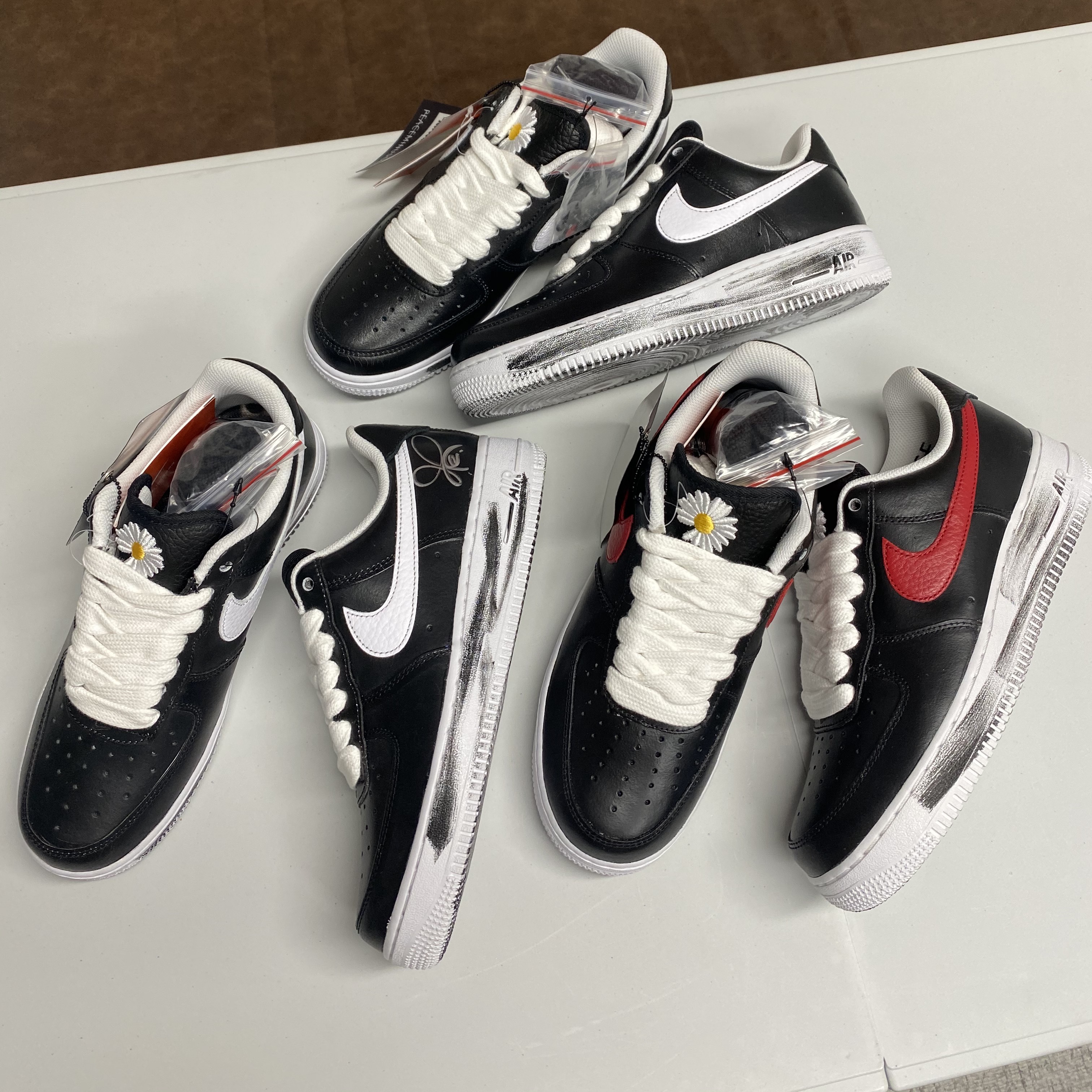 Nike x Peaceminusone Air Force 1 Low Para-Noise, Nike x Peaceminusone Air Force 1 Low Para-Noise - Korea Exclusive 착용 스타일