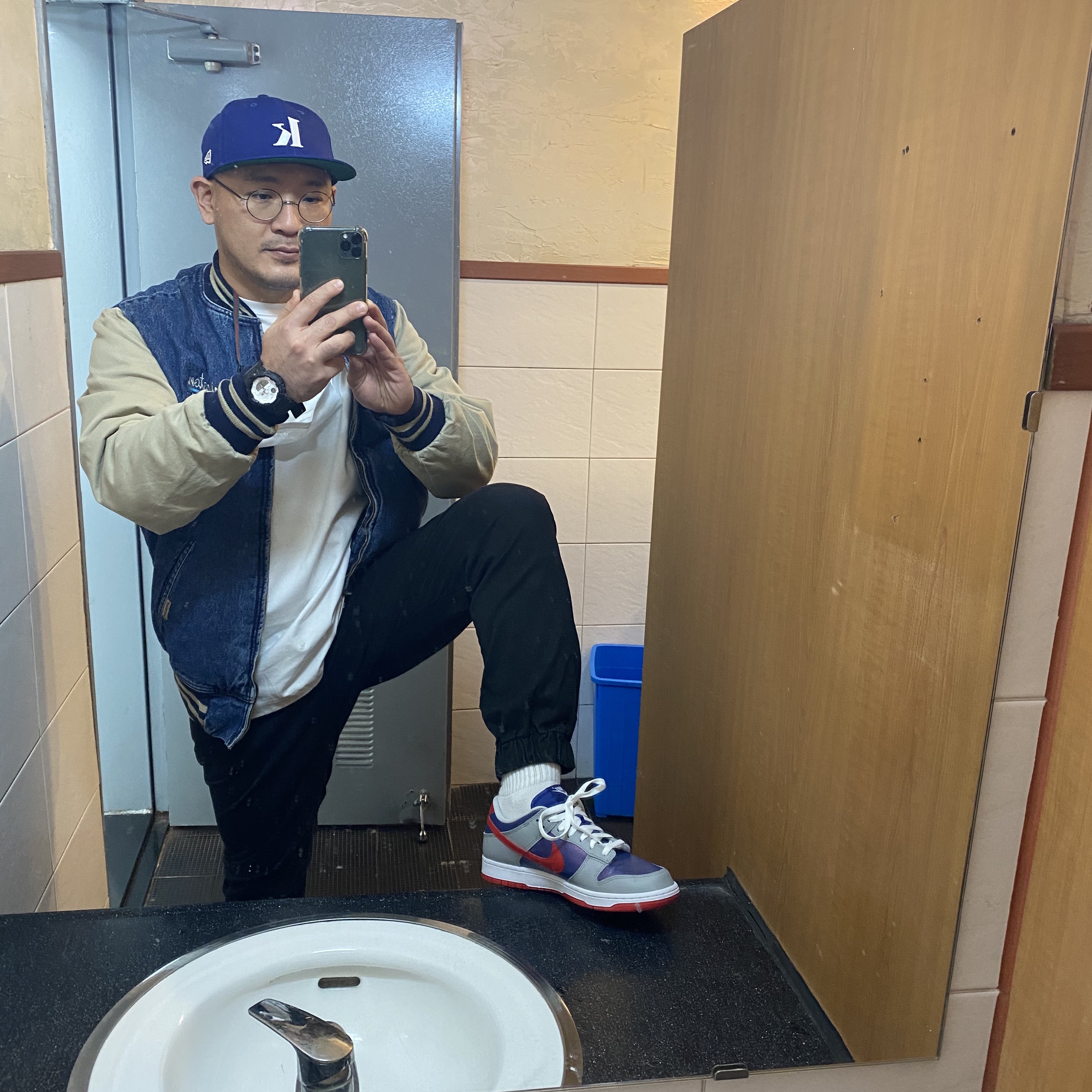 Nike Dunk Low SP Samba 2020 착용 스타일