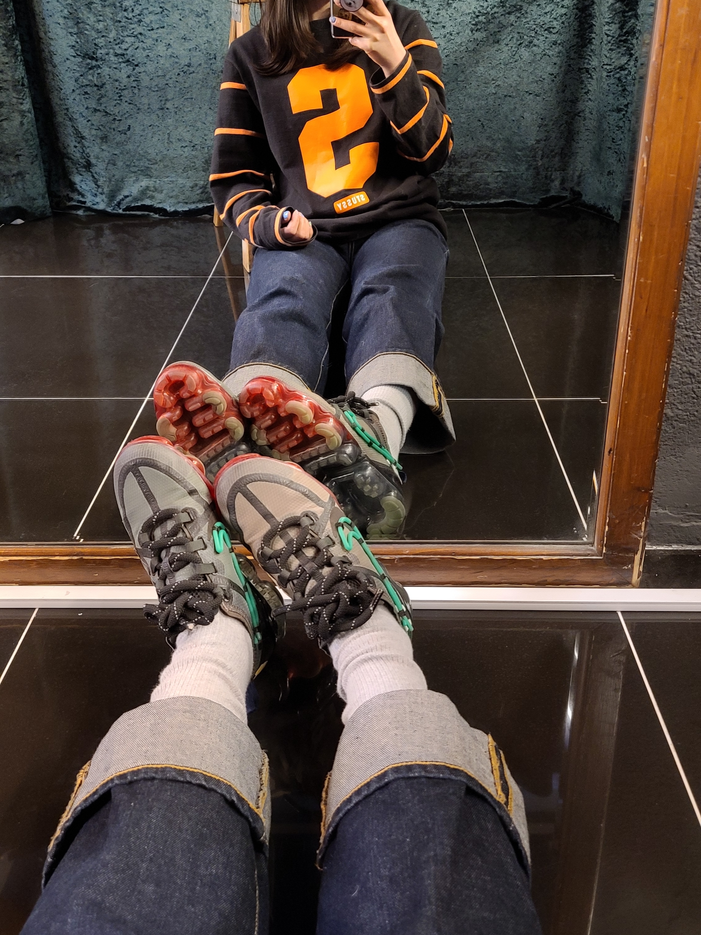 (W) Nike x Cactus Plant Flea Market Air VaporMax 2019 착용 스타일