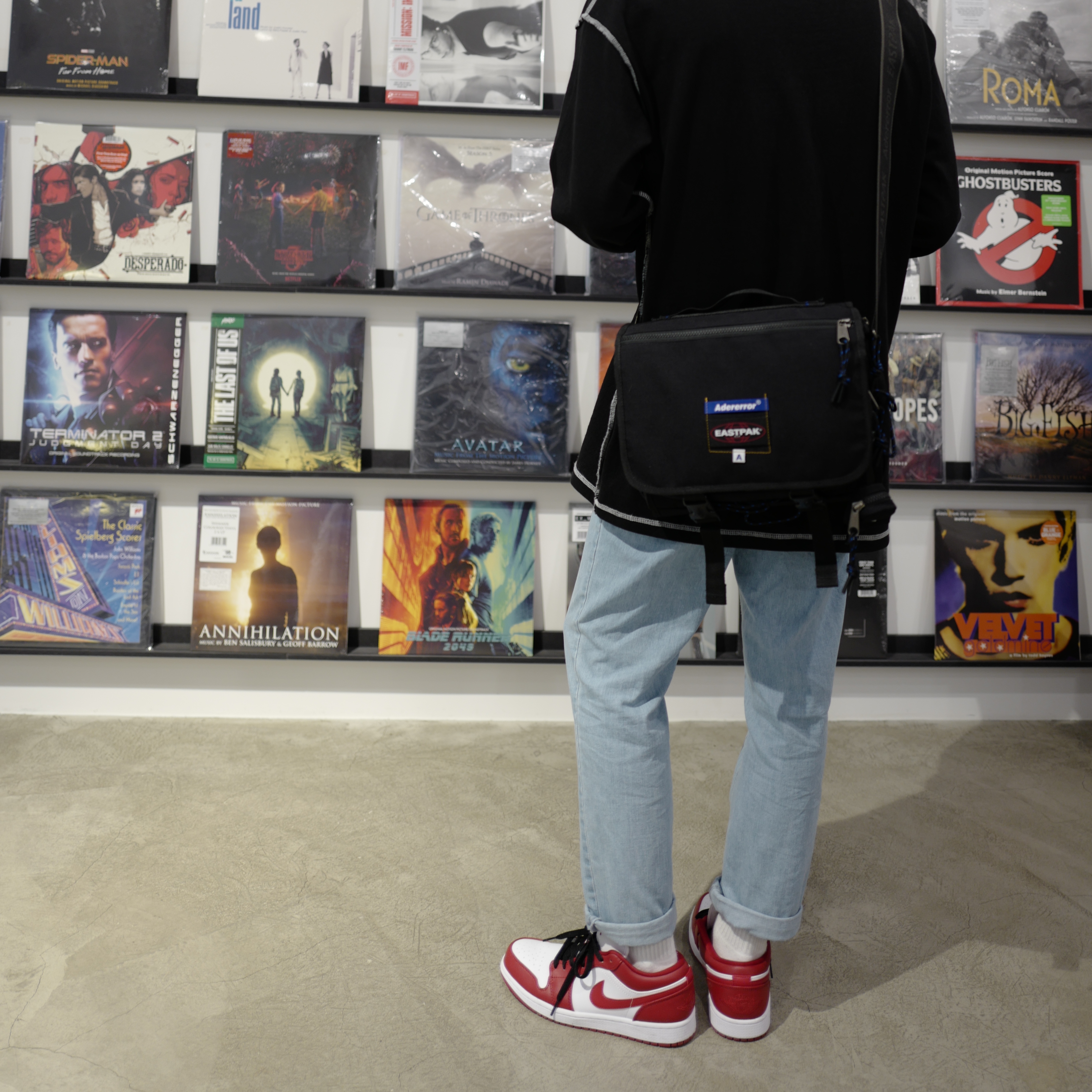 Jordan 1 Low Gym Red White 착용 스타일