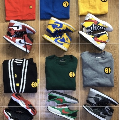 Jordan 1 Retro High Spider-Man Origin Story, Jordan 1 Retro High OG Laney 착용 스타일