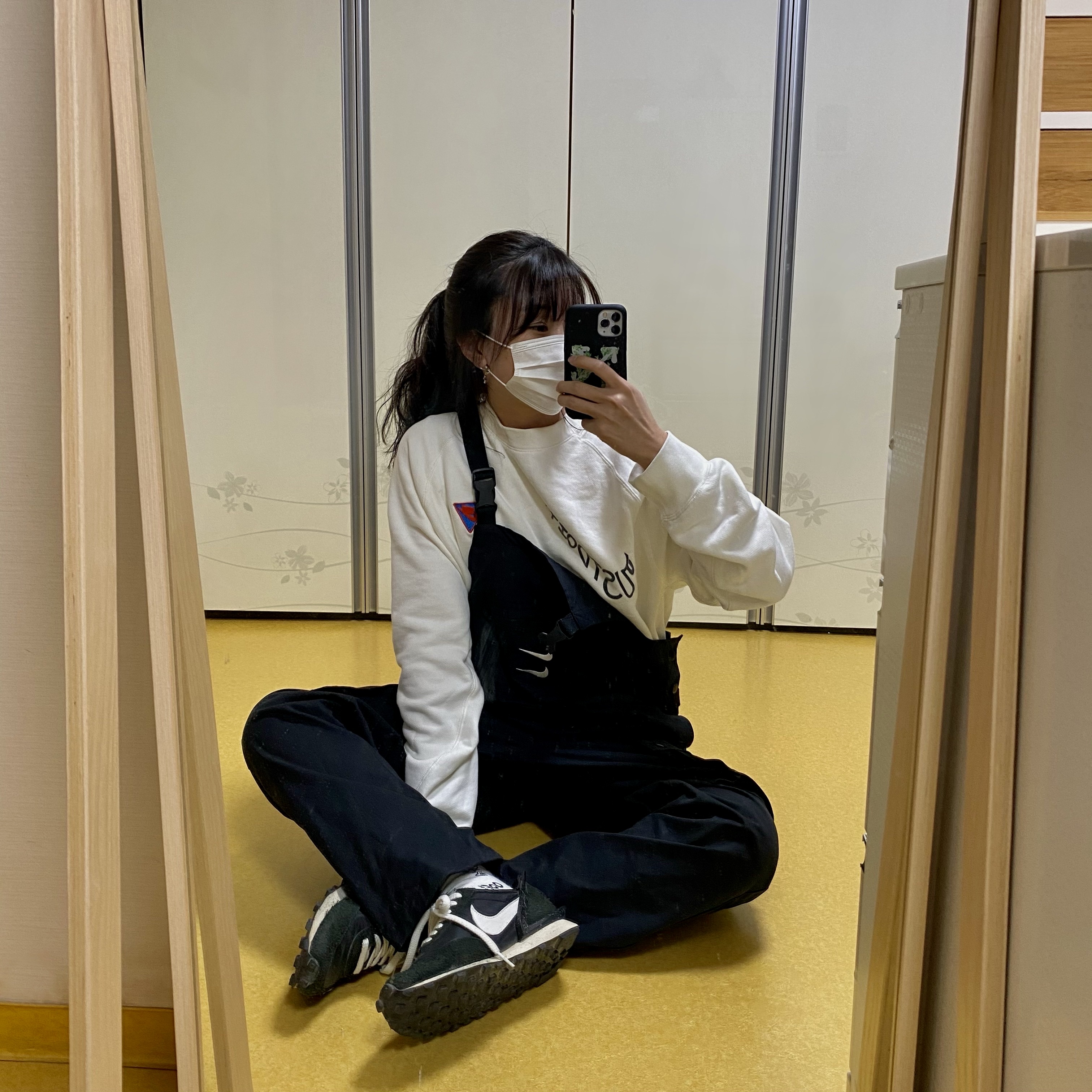 Nike x Undercover Daybreak Black 착용 스타일