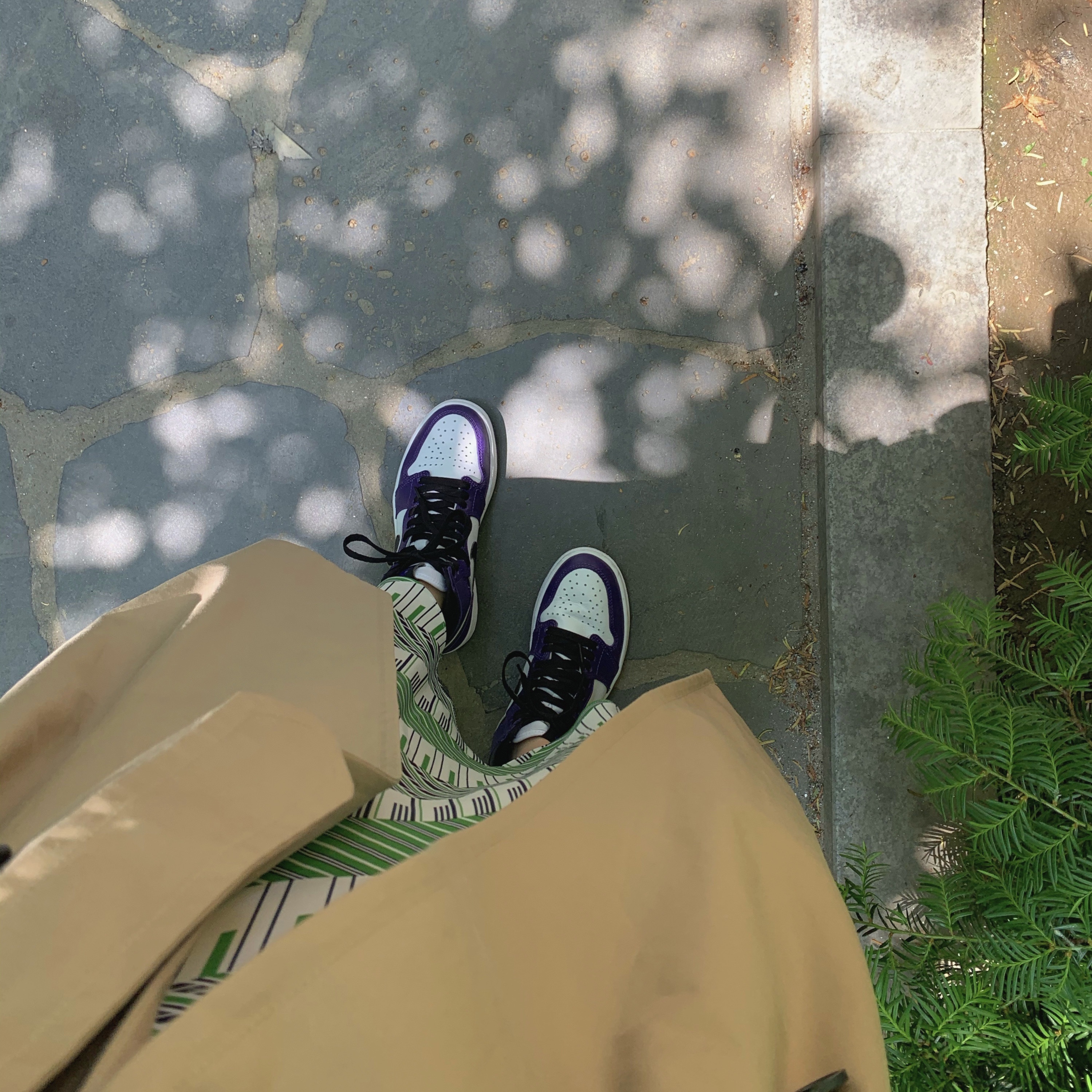 Jordan 1 Retro High OG Court Purple 2020 착용 스타일