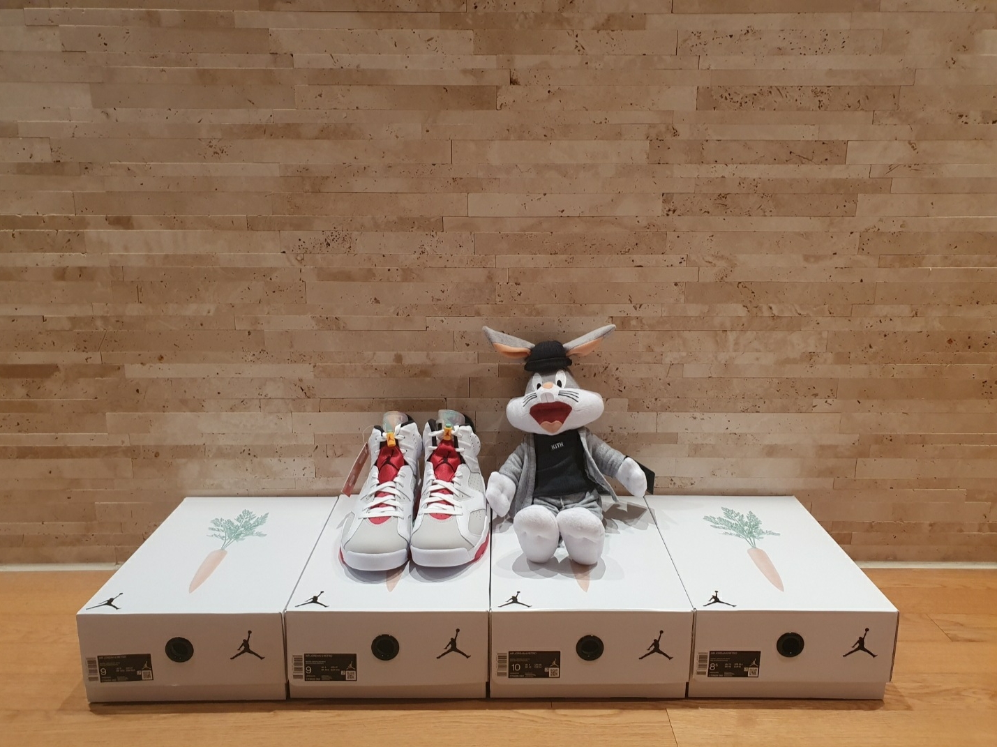 Jordan 6 Retro Hare 착용 스타일