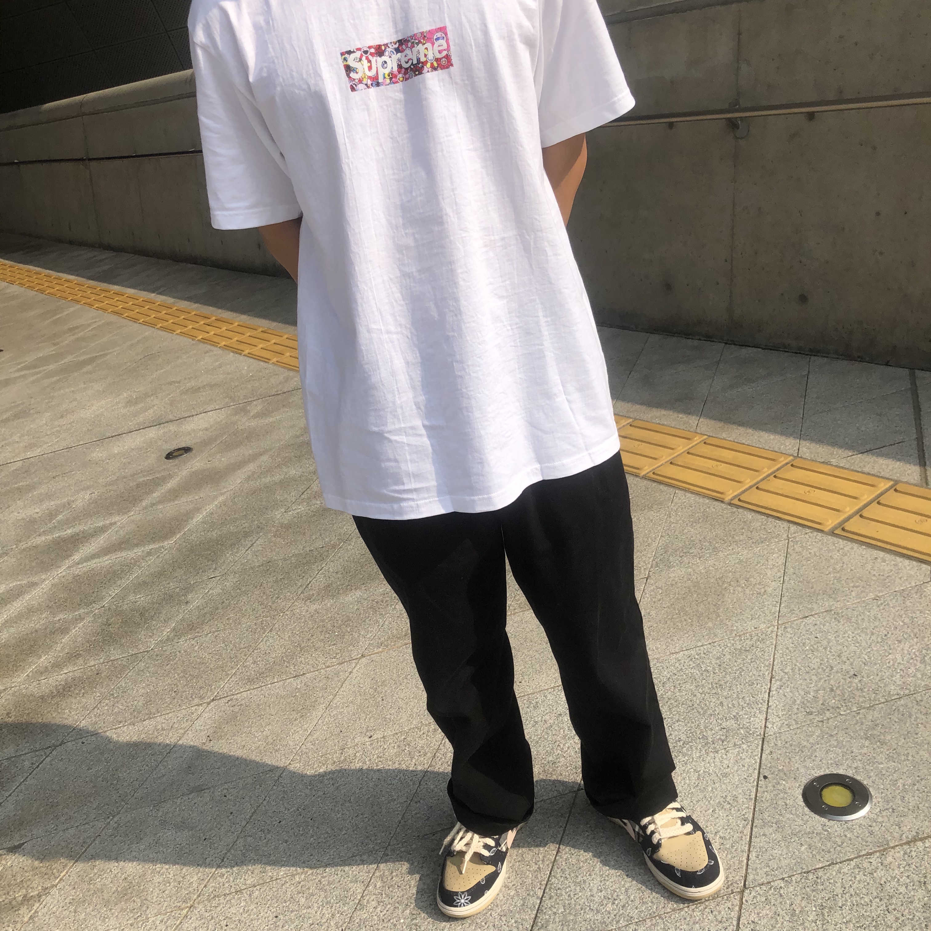 Nike x Travis Scott SB Dunk Low 착용 스타일