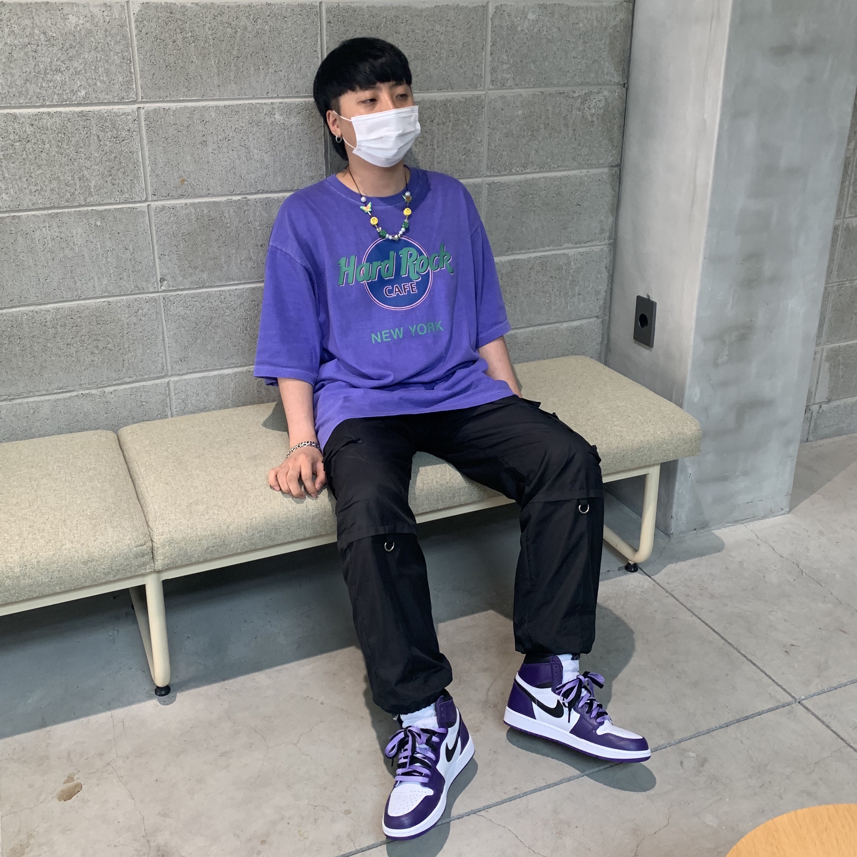 Jordan 1 Retro High OG Court Purple 2020 착용 스타일