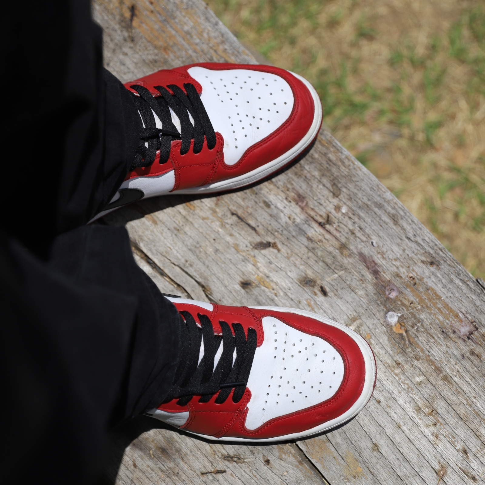 Jordan 1 Retro High OG Chicago 2015 착용 스타일 - 3