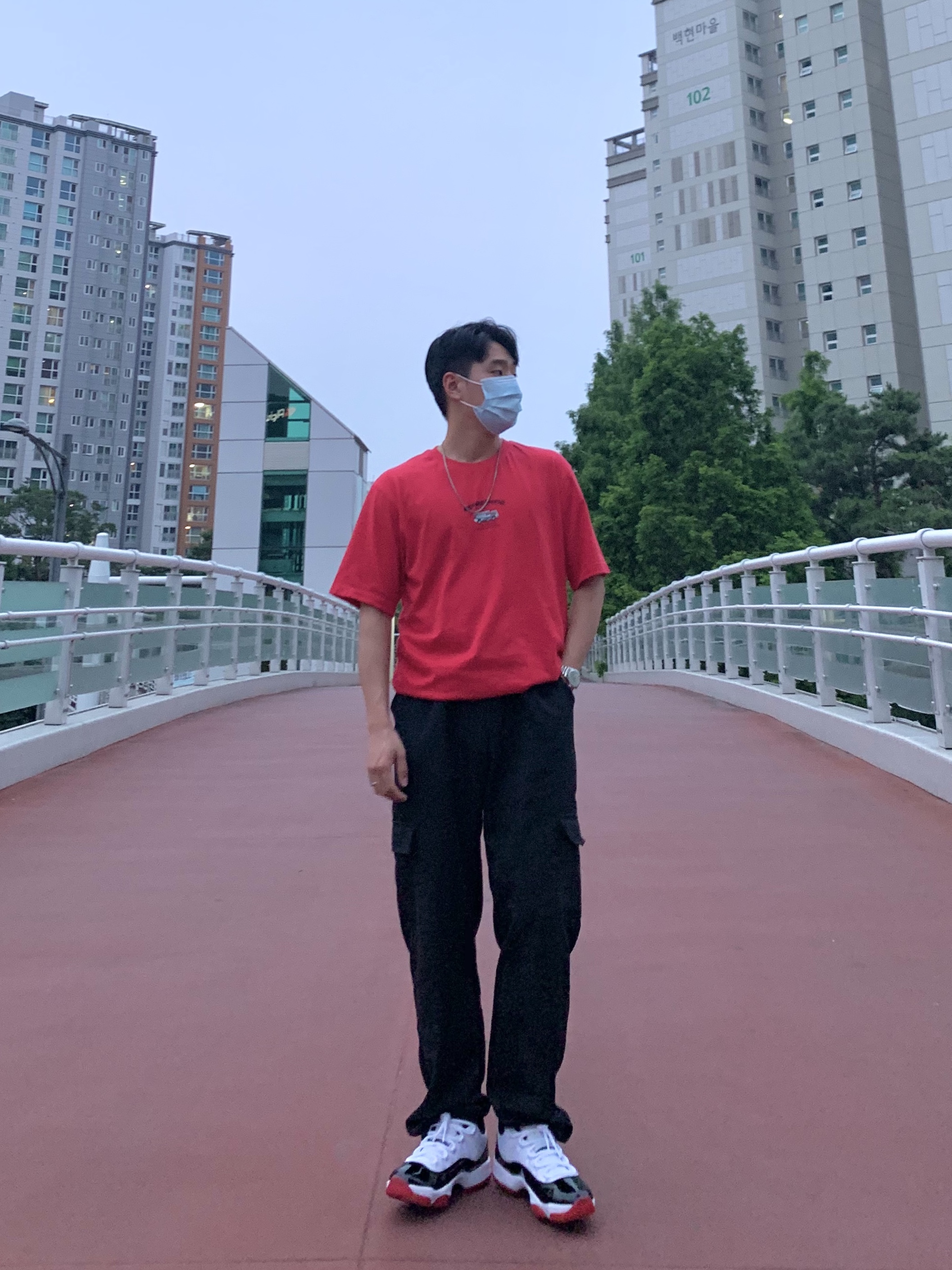 Jordan 11 Retro Low Concord Bred 착용 스타일