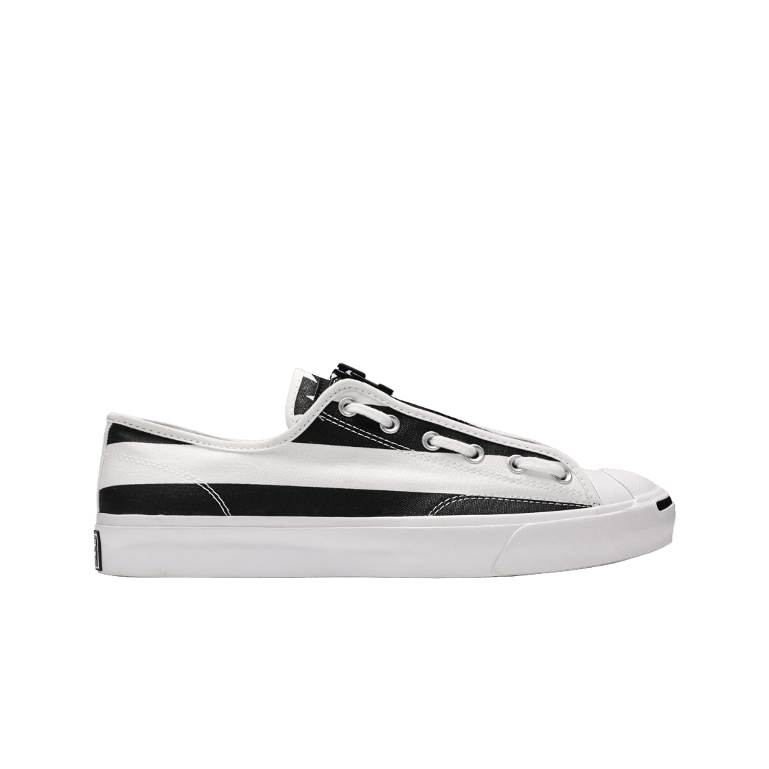 컨버스 x 타카히로미야시타 더 솔로이스트 잭퍼셀 짚 로우 블랙 화이트(Converse x Takahiromiyashita The Soloist Jack Purcell Zip Ox Black White)