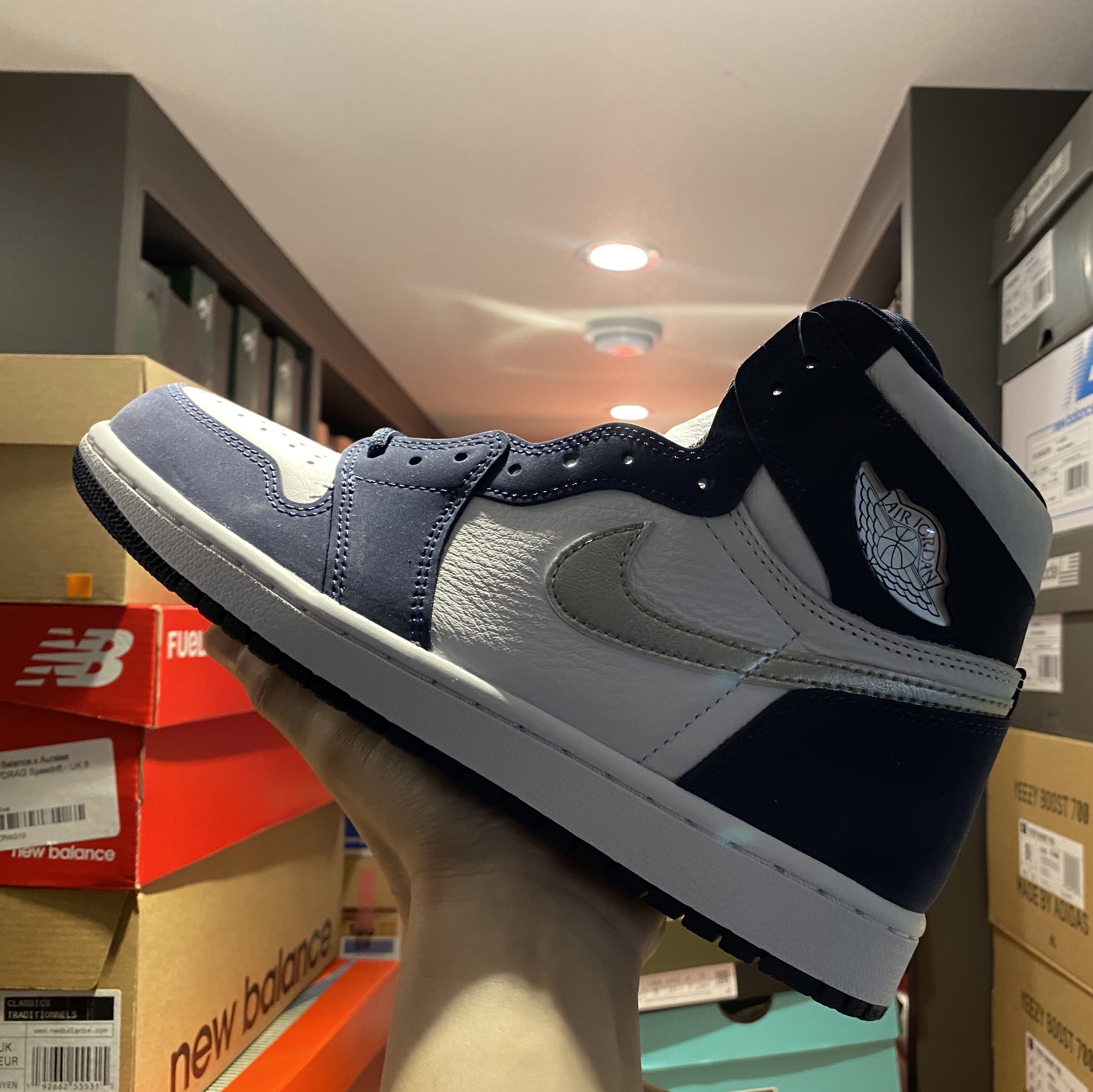 Jordan 1 Retro High OG CO.JP Midnight Navy 착용 스타일