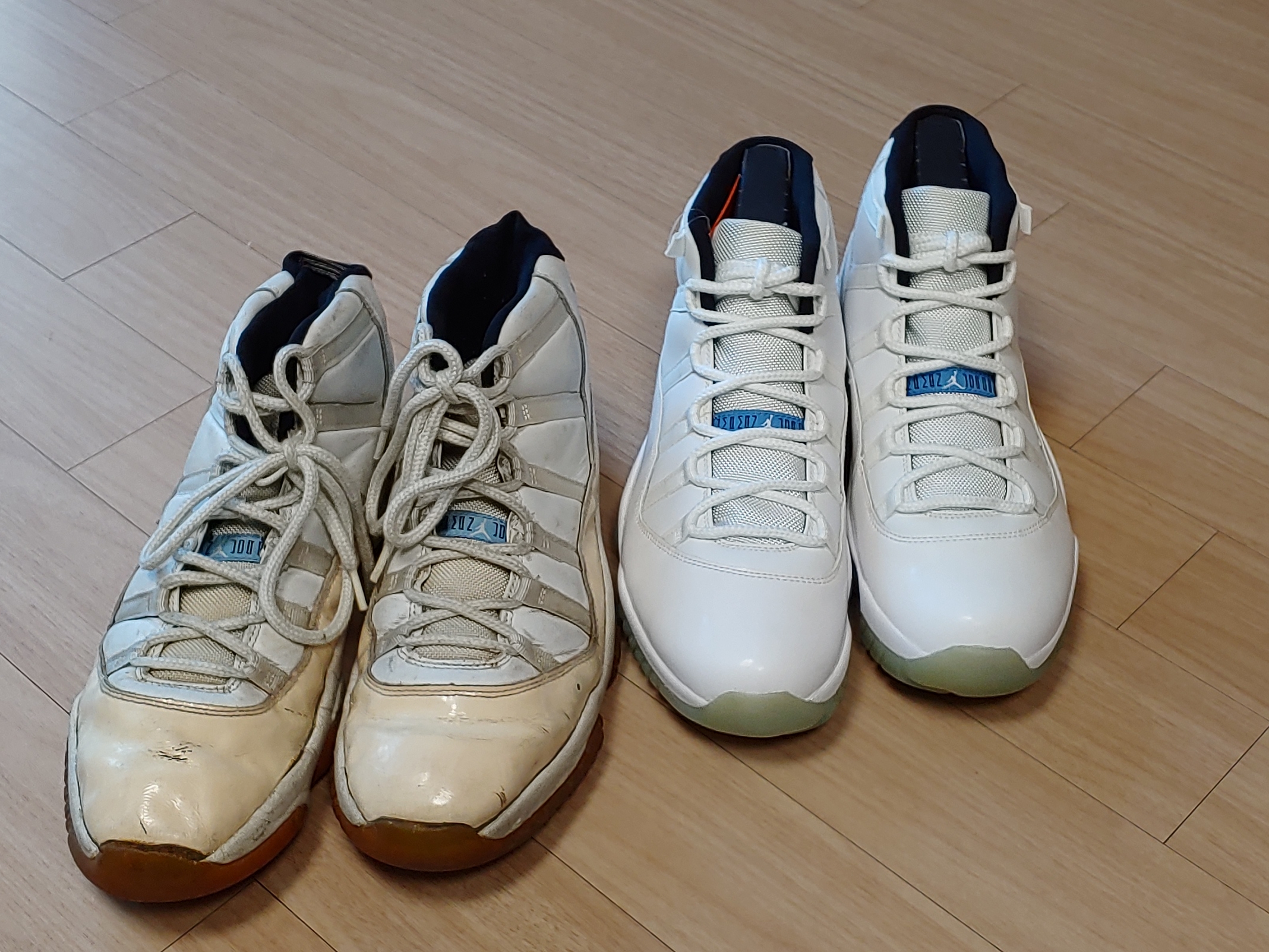 Jordan 11 Retro Legend Blue 2014 착용 스타일 - 2