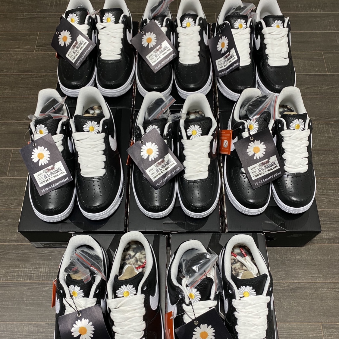 Nike x Peaceminusone Air Force 1 Low Para-Noise 착용 스타일