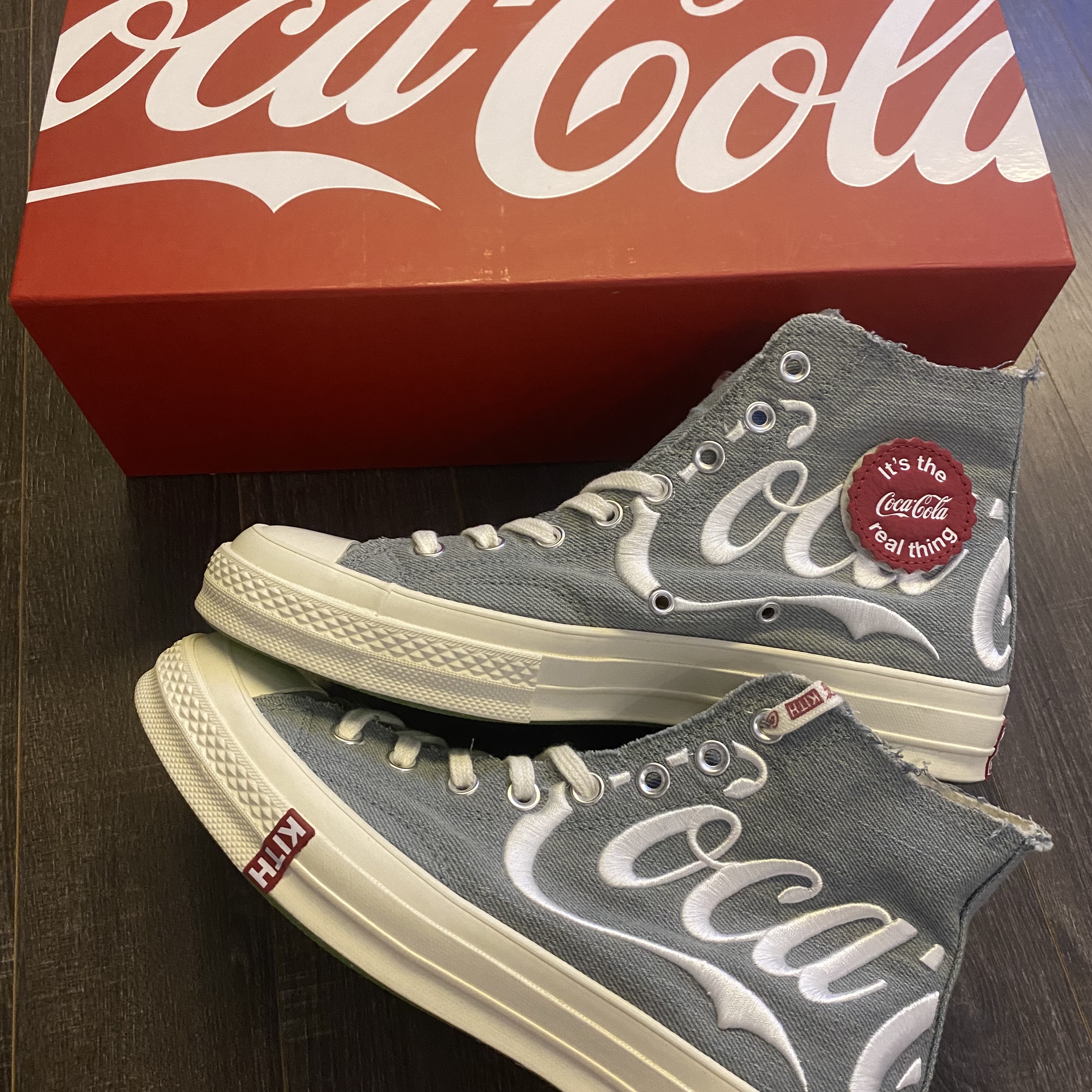 Converse x Kith x Coca-Cola Chuck 70 Hi Denim 2019 착용 스타일