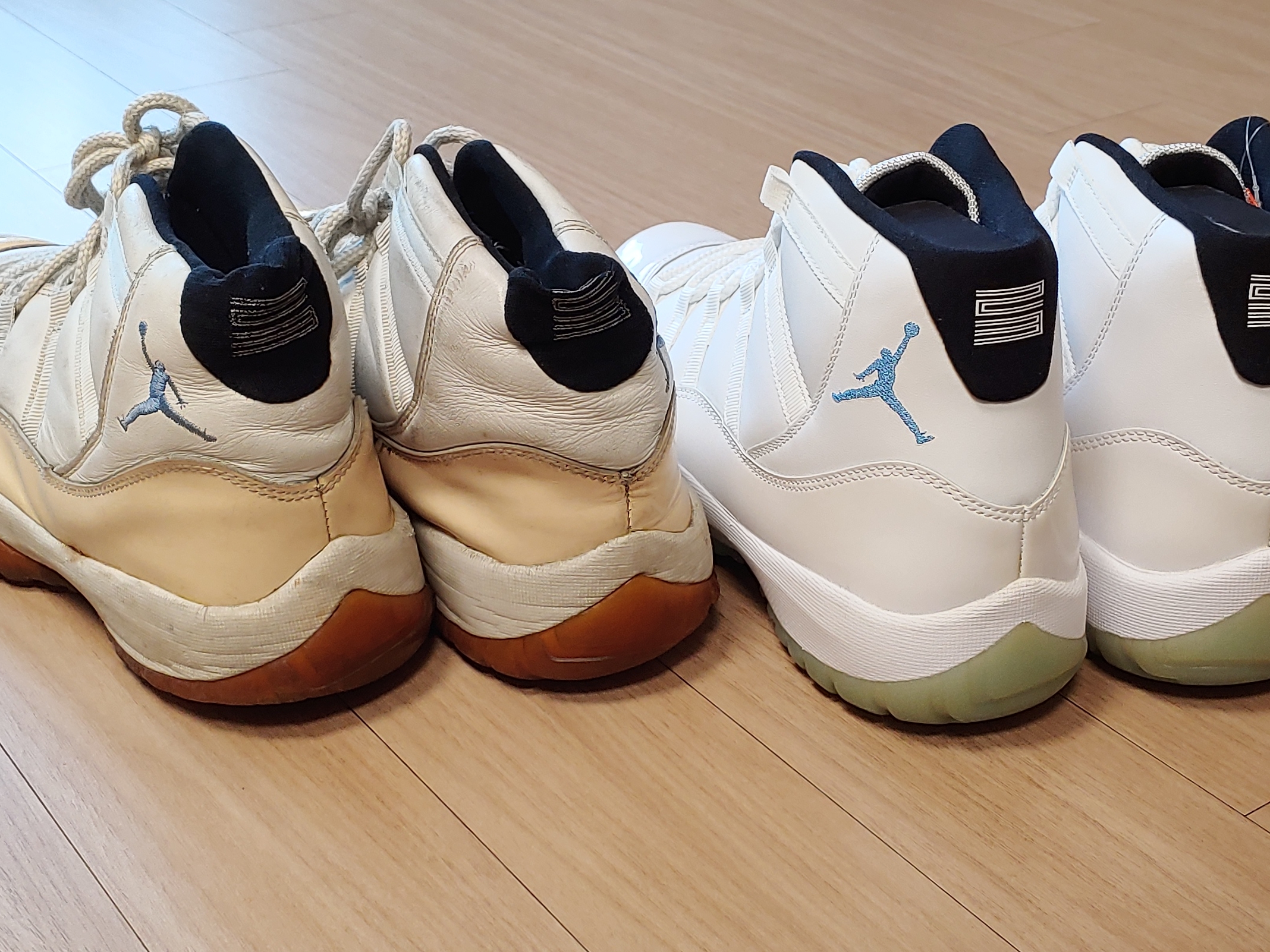 Jordan 11 Retro Legend Blue 2014 착용 스타일 - 1