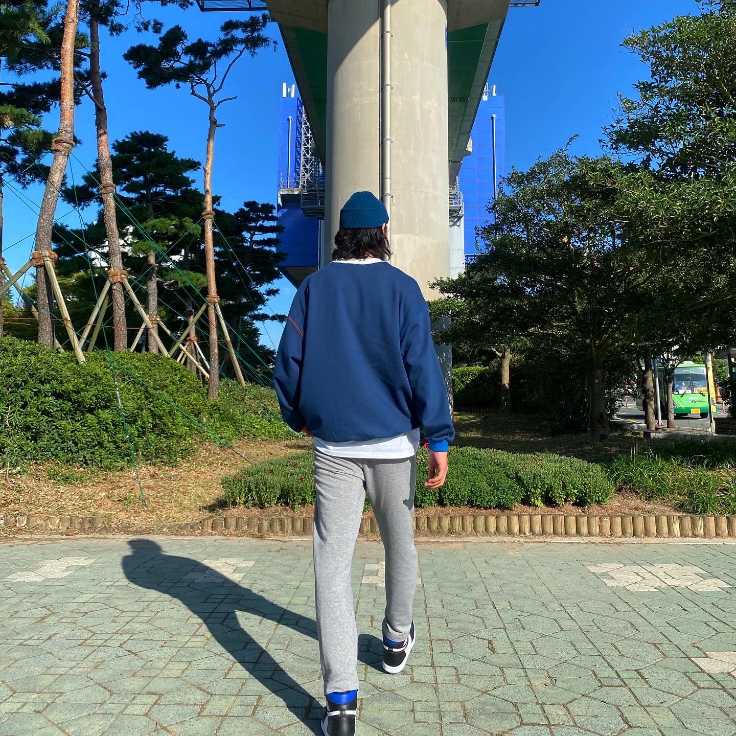 Jordan 1 Retro High OG Royal Toe 착용 스타일 - 2