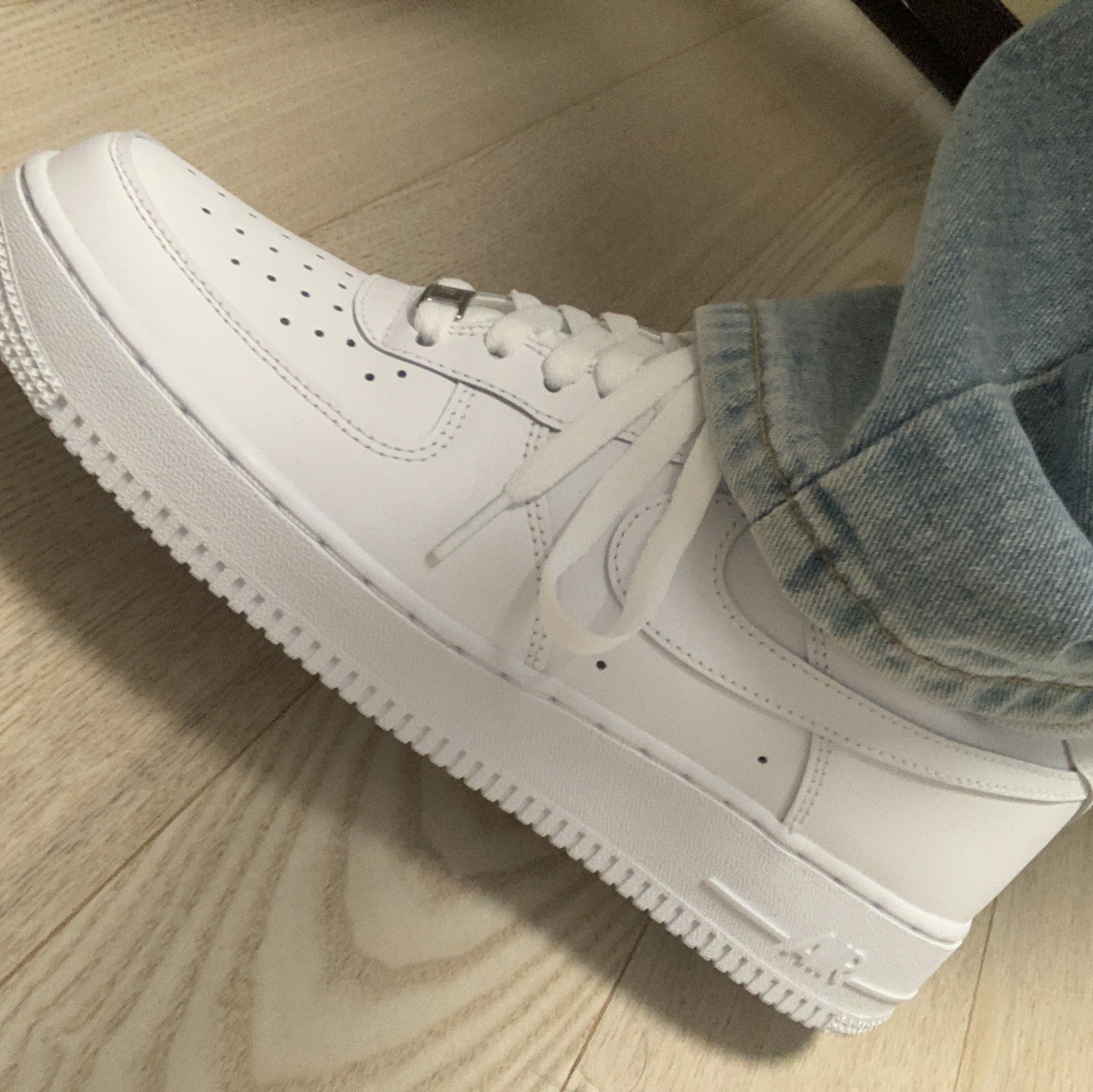 Nike Air Force 1 '07 Low White 착용 스타일