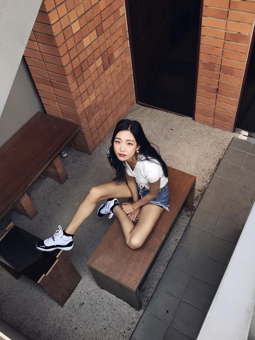 Jordan 11 Retro Concord 2018, (GS) Jordan 11 Retro Concord 2018 착용 스타일