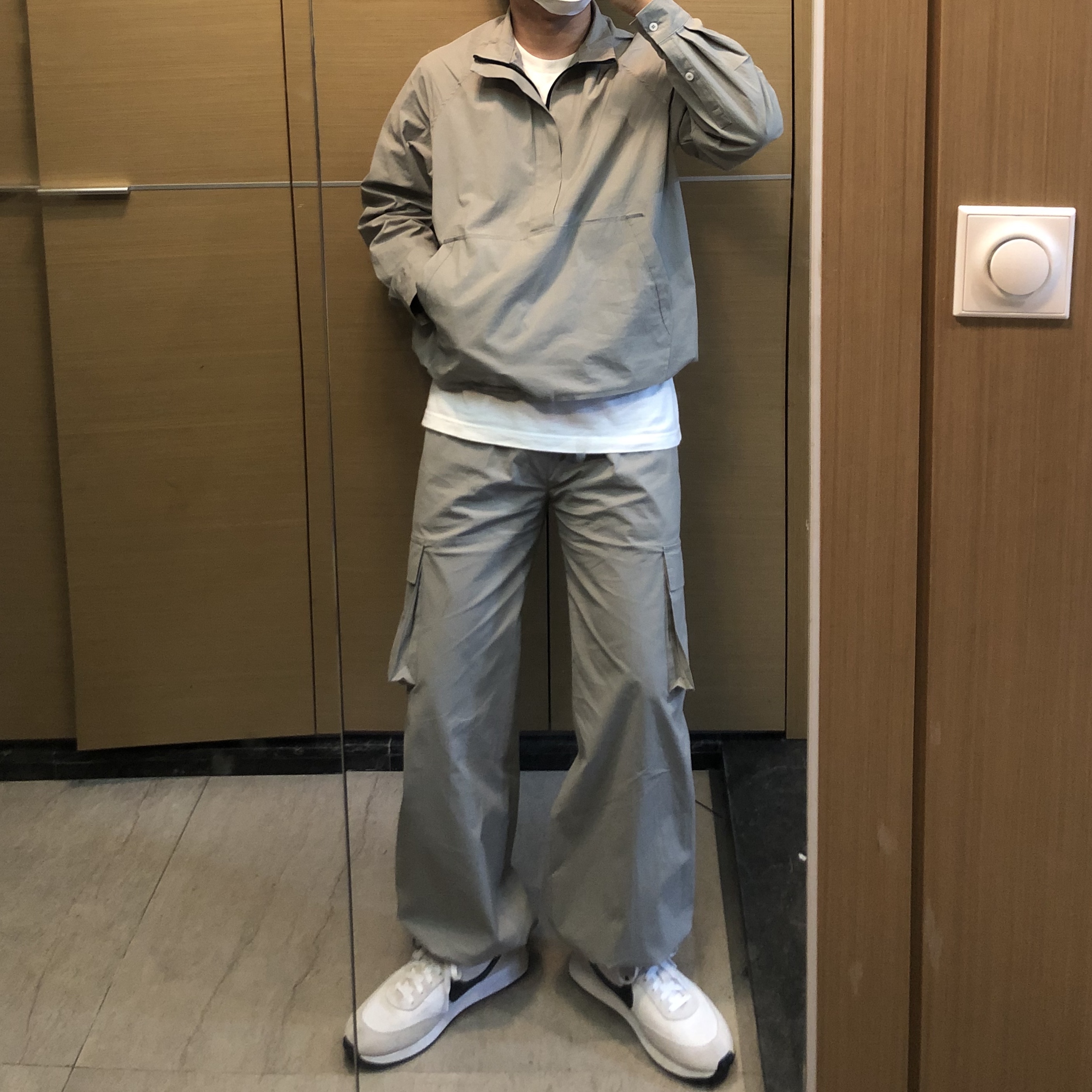 Nike Air Tailwind 79 White Phantom Black 착용 스타일
