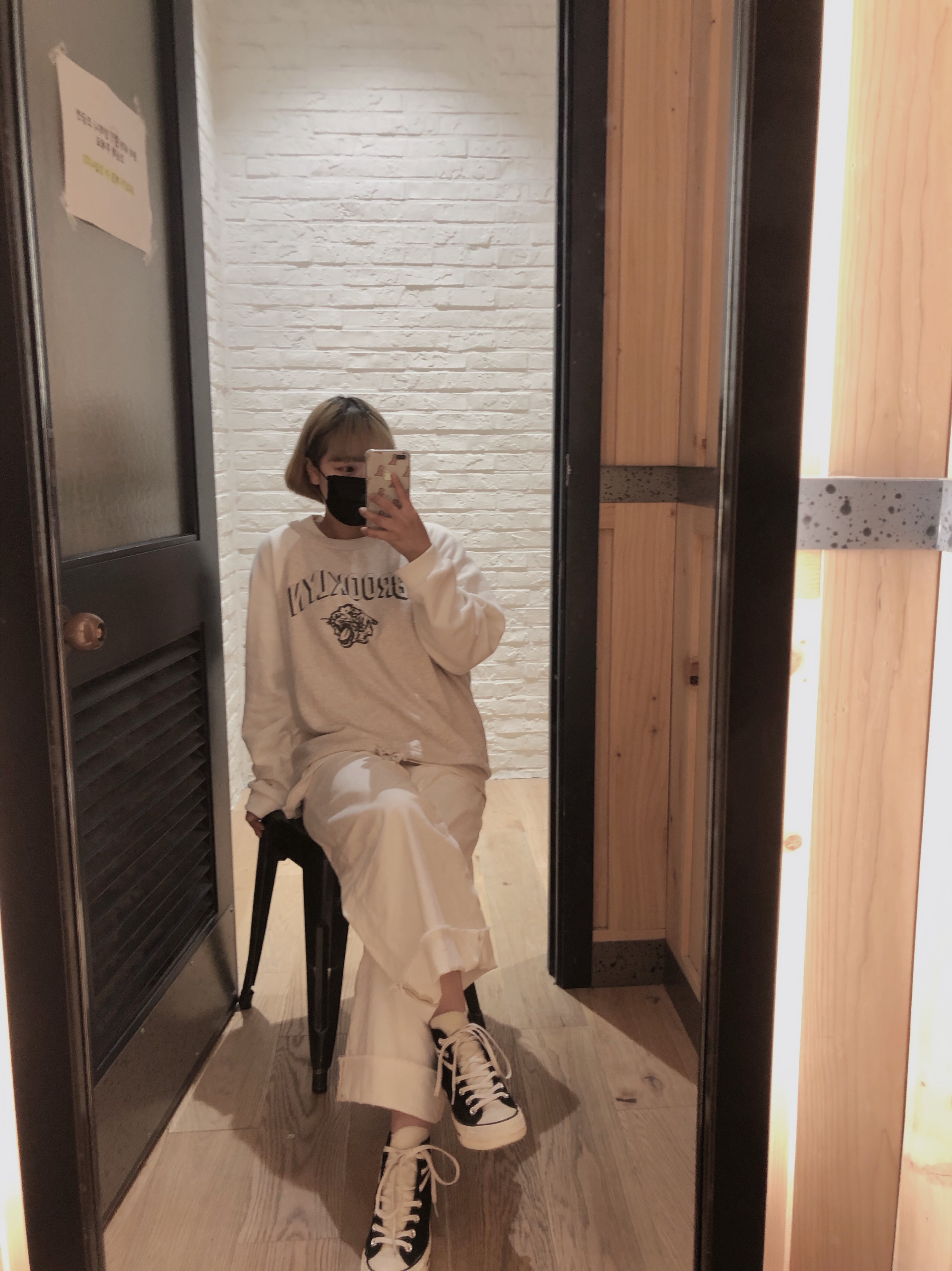 Converse x Fear of God Essentials Chuck 70 Hi Black 2020 착용 스타일