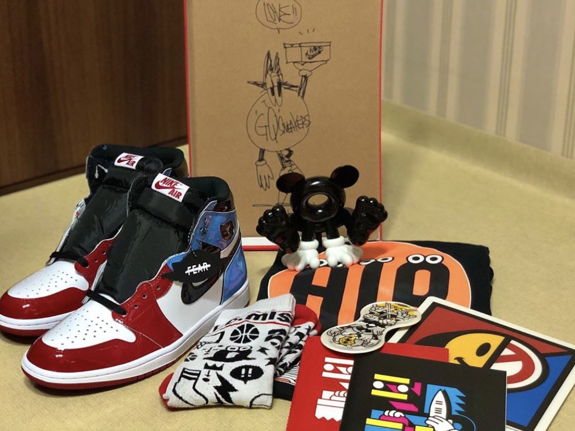 Jordan 1 Retro High Fearless UNC Chicago 착용 스타일