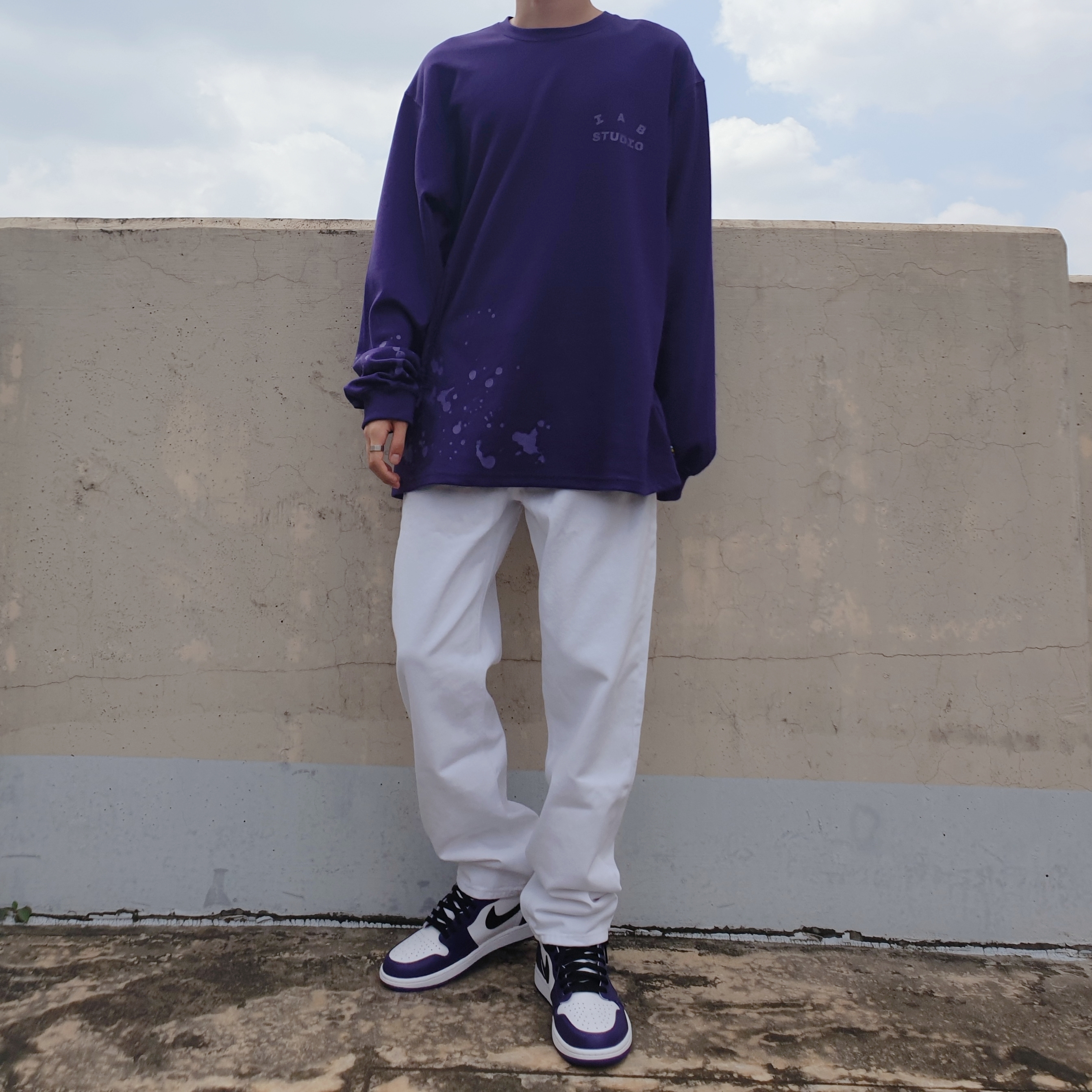 Jordan 1 Retro High OG Court Purple 2020 착용 스타일