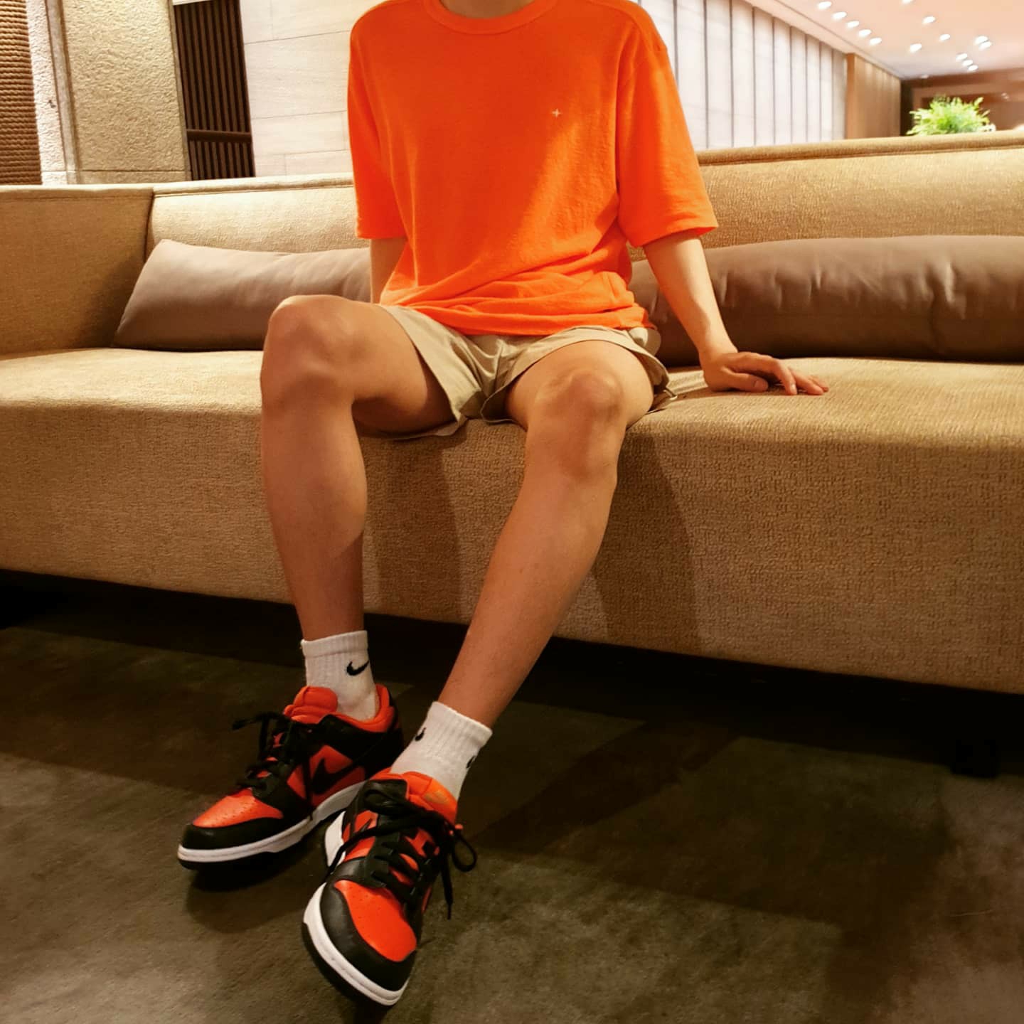 Nike Dunk Low SP Champ Colors 착용 스타일
