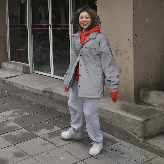 Nike Air Force 1 '07 Low White 착용 스타일