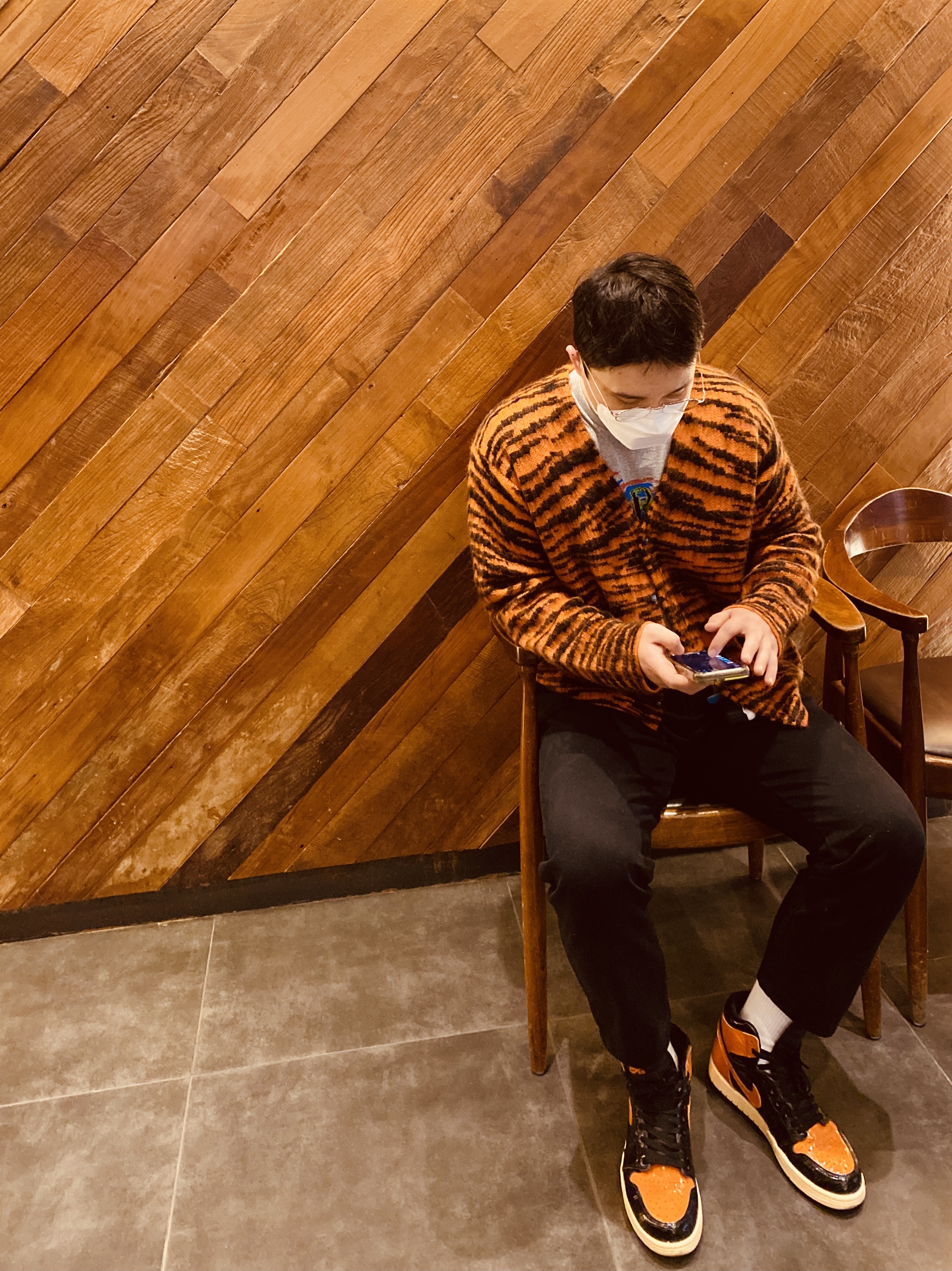 Jordan 1 Retro High Shattered Backboard 3.0 착용 스타일