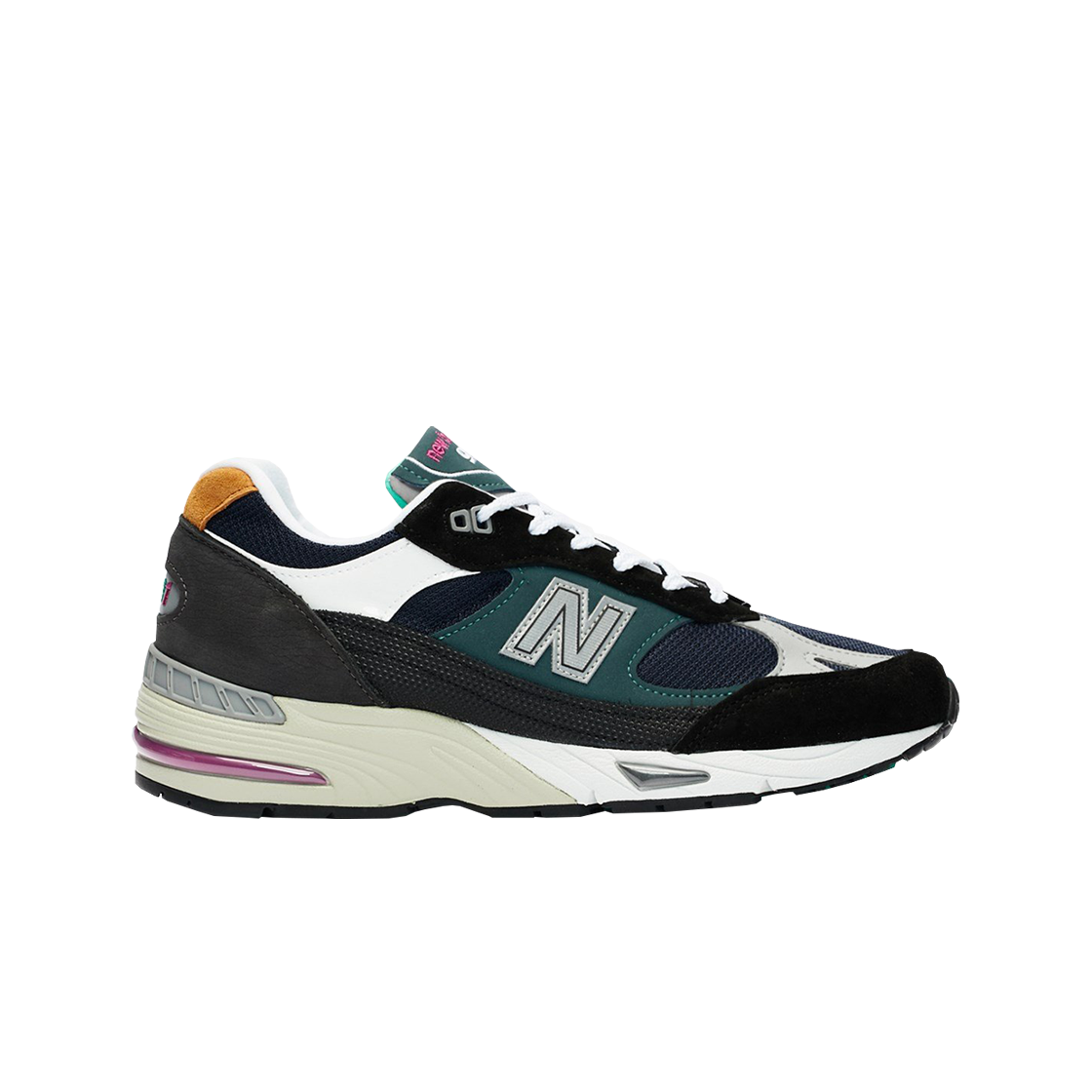 뉴발란스 991 메이드 인 UK 블랙 블루(New Balance 991 Made in UK Black Blue) - 1