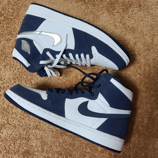 Jordan 1 Retro High OG CO.JP Midnight Navy 착용 스타일
