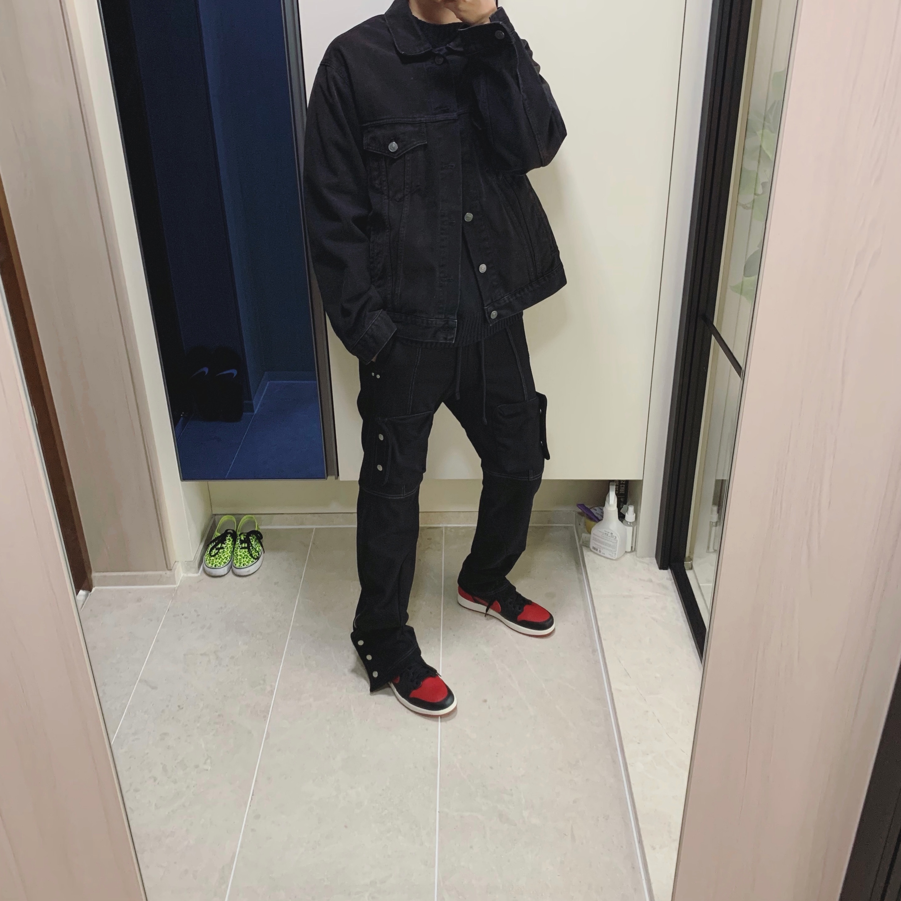 Jordan 1 Retro Low OG Bred 2015 착용 스타일