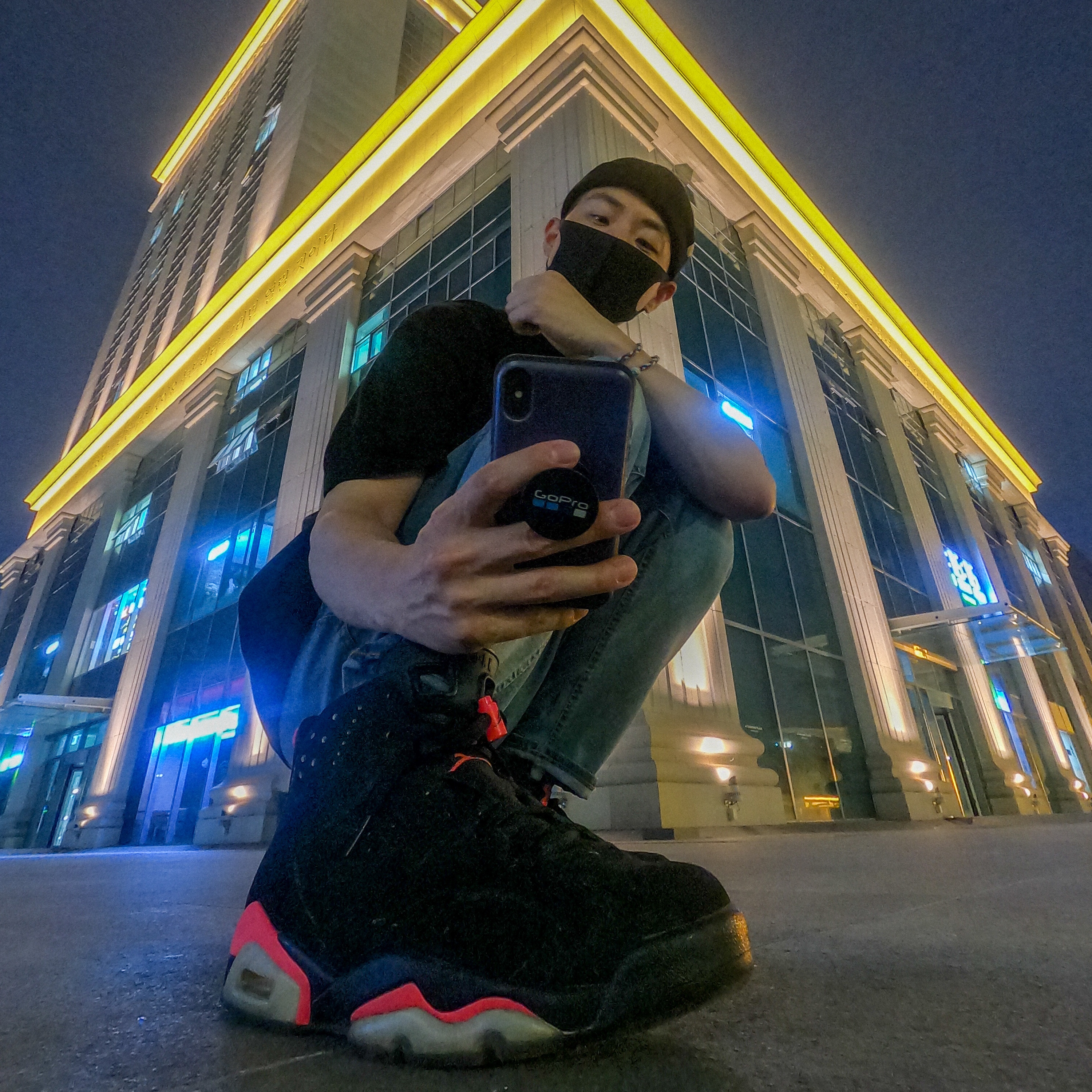 Jordan 6 Retro Infrared 2014 착용 스타일
