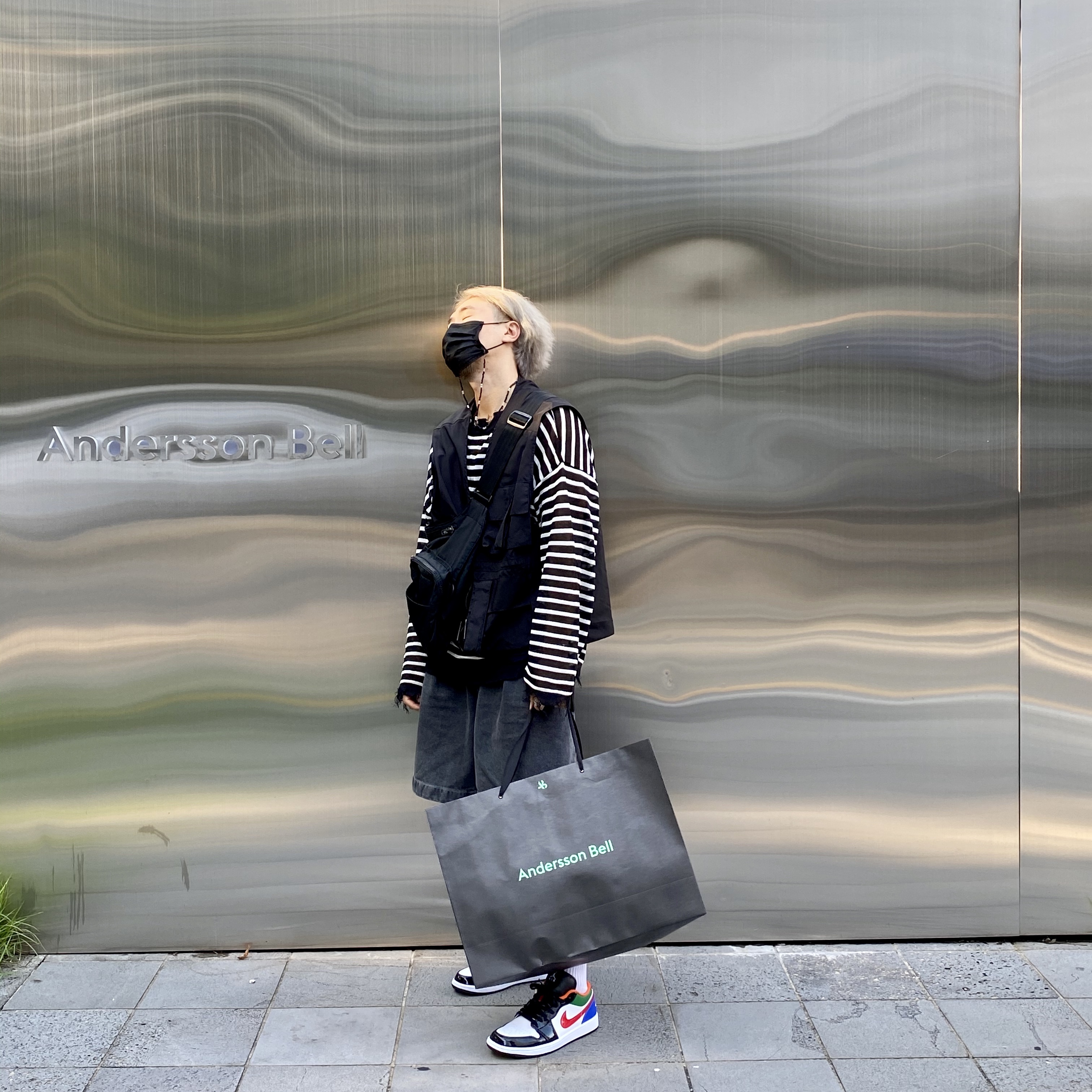 (W) Jordan 1 Low SE Multi-Color Black Toe 착용 스타일 - 1