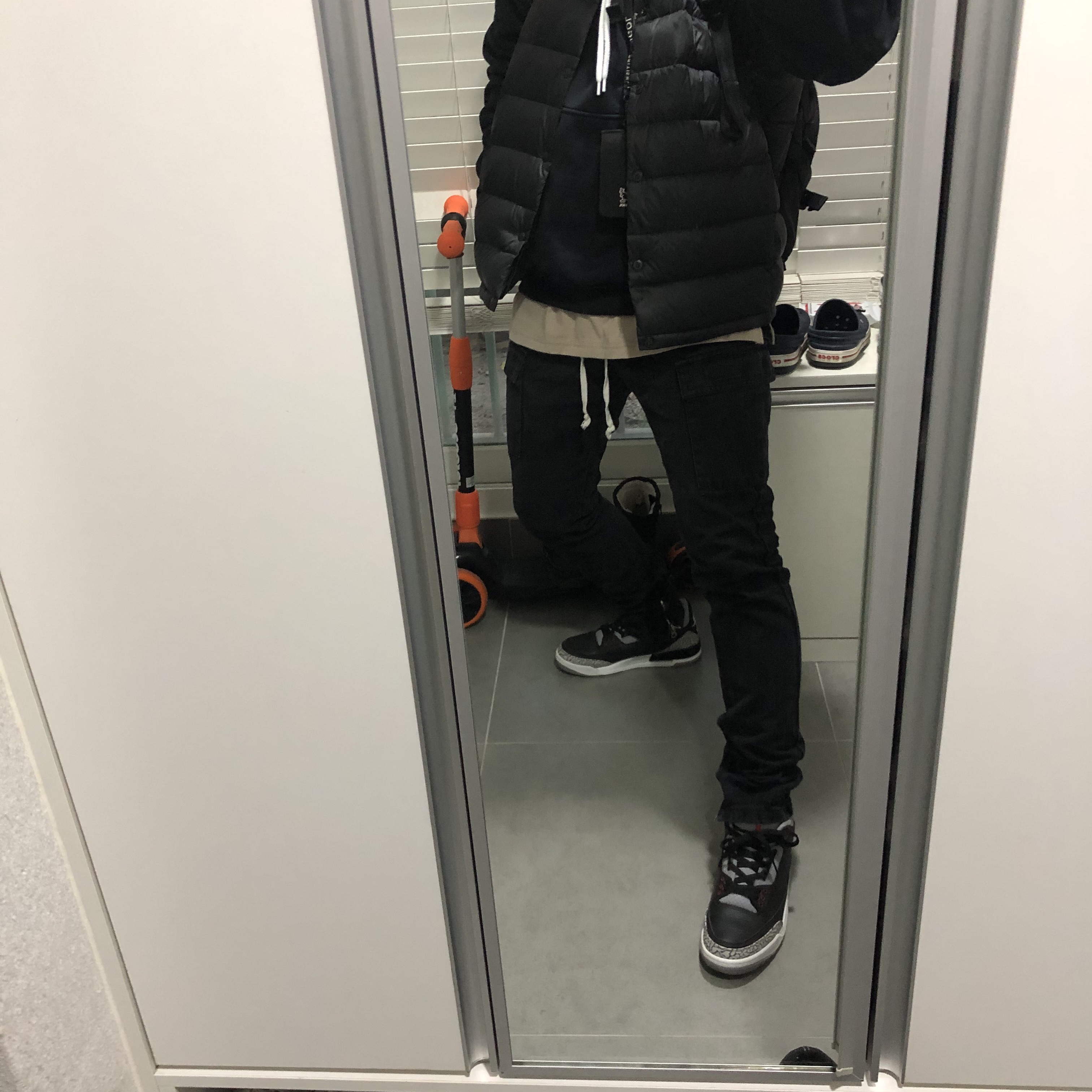 Jordan 3 Retro OG Black Cement 2018 착용 스타일 - 1