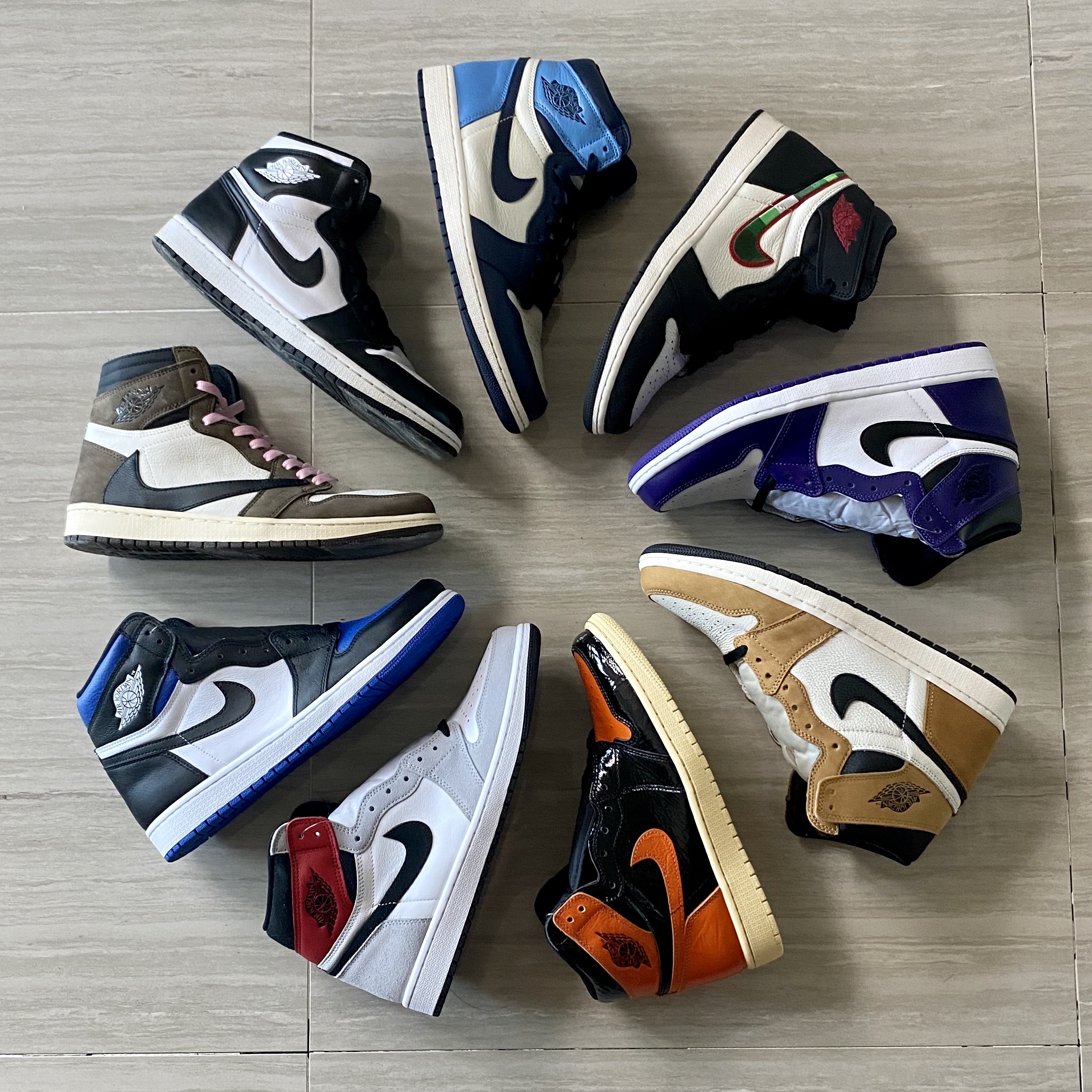 Jordan 1 Retro High Shattered Backboard 3.0, Jordan 1 Retro High Rookie of the Year 착용 스타일