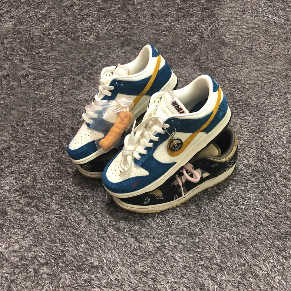 Nike x Kasina Dunk Low 80's Bus, Nike x Travis Scott SB Dunk Low 착용 스타일