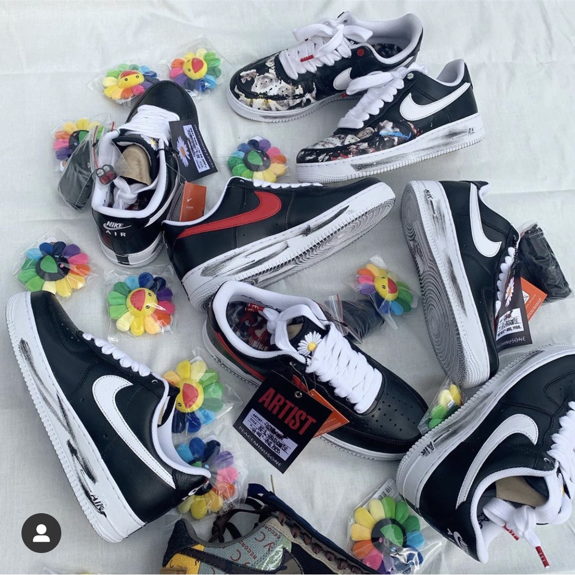 Nike x Peaceminusone Air Force 1 Low Para-Noise - Korea Exclusive 착용 스타일