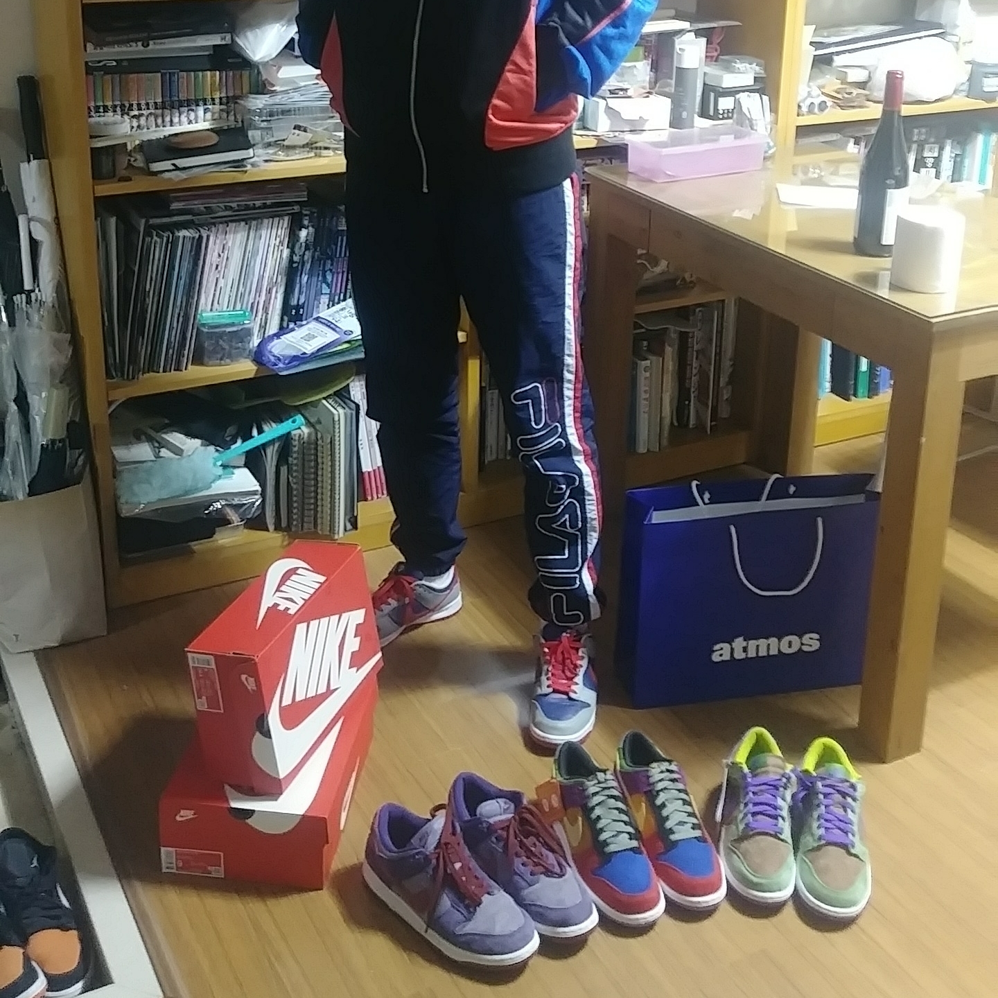 Nike Dunk Low SP Samba 2020, Nike Dunk Low SP Plum 2020 착용 스타일