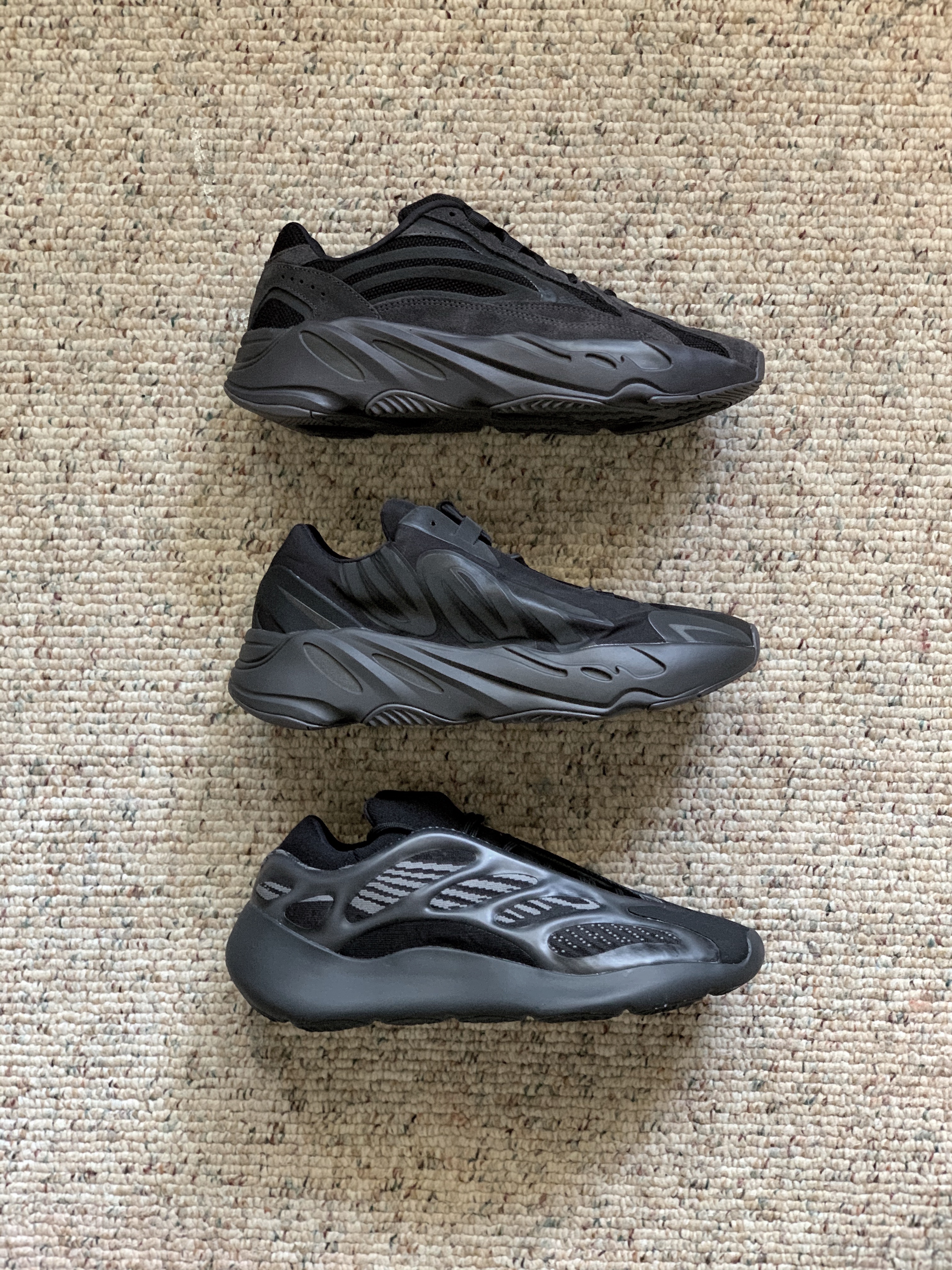 Adidas Yeezy 700 V3 Alvah, Adidas Yeezy Boost 700 V2 Vanta 2019 착용 스타일