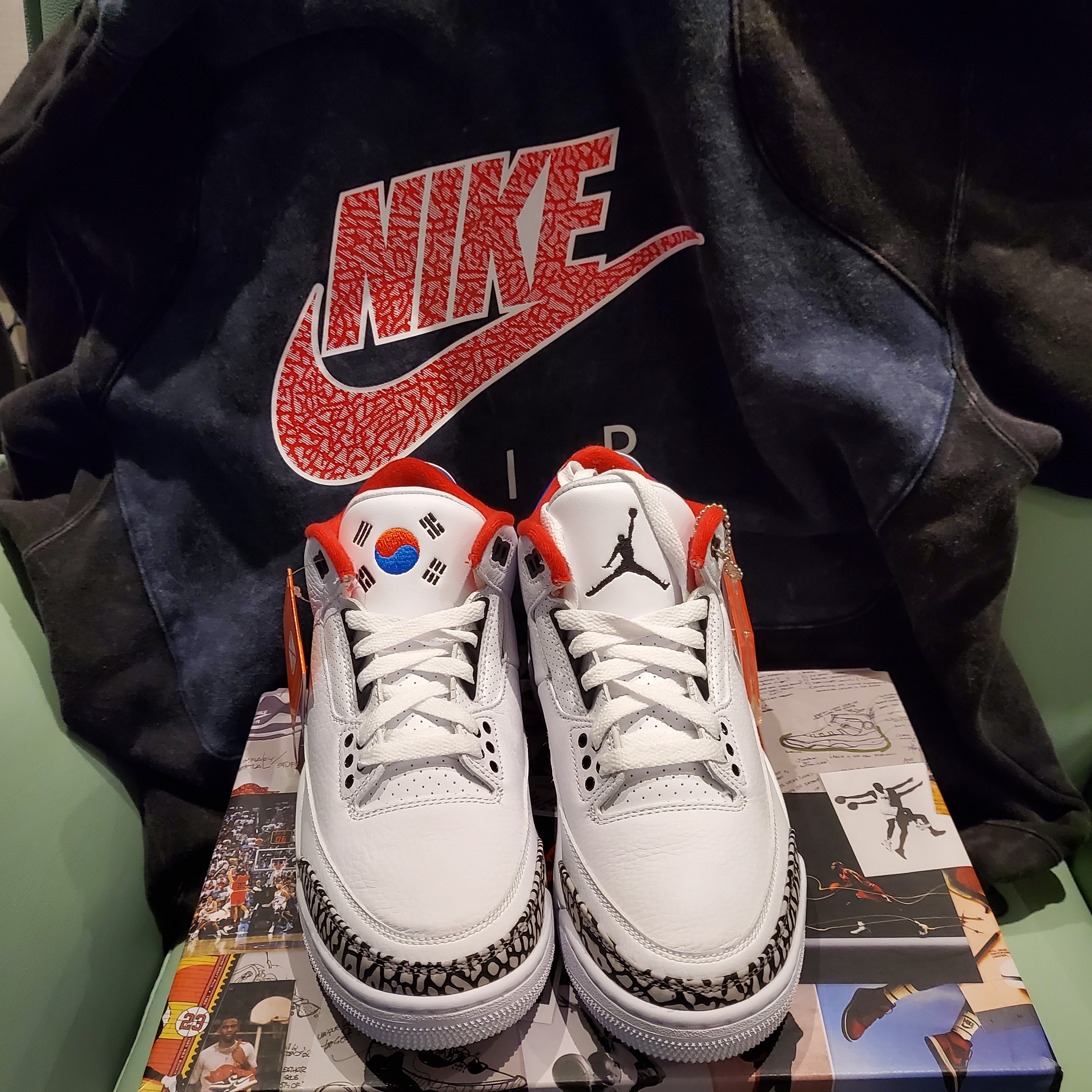 (W) Jordan 3 Retro Seoul 착용 스타일 - 4