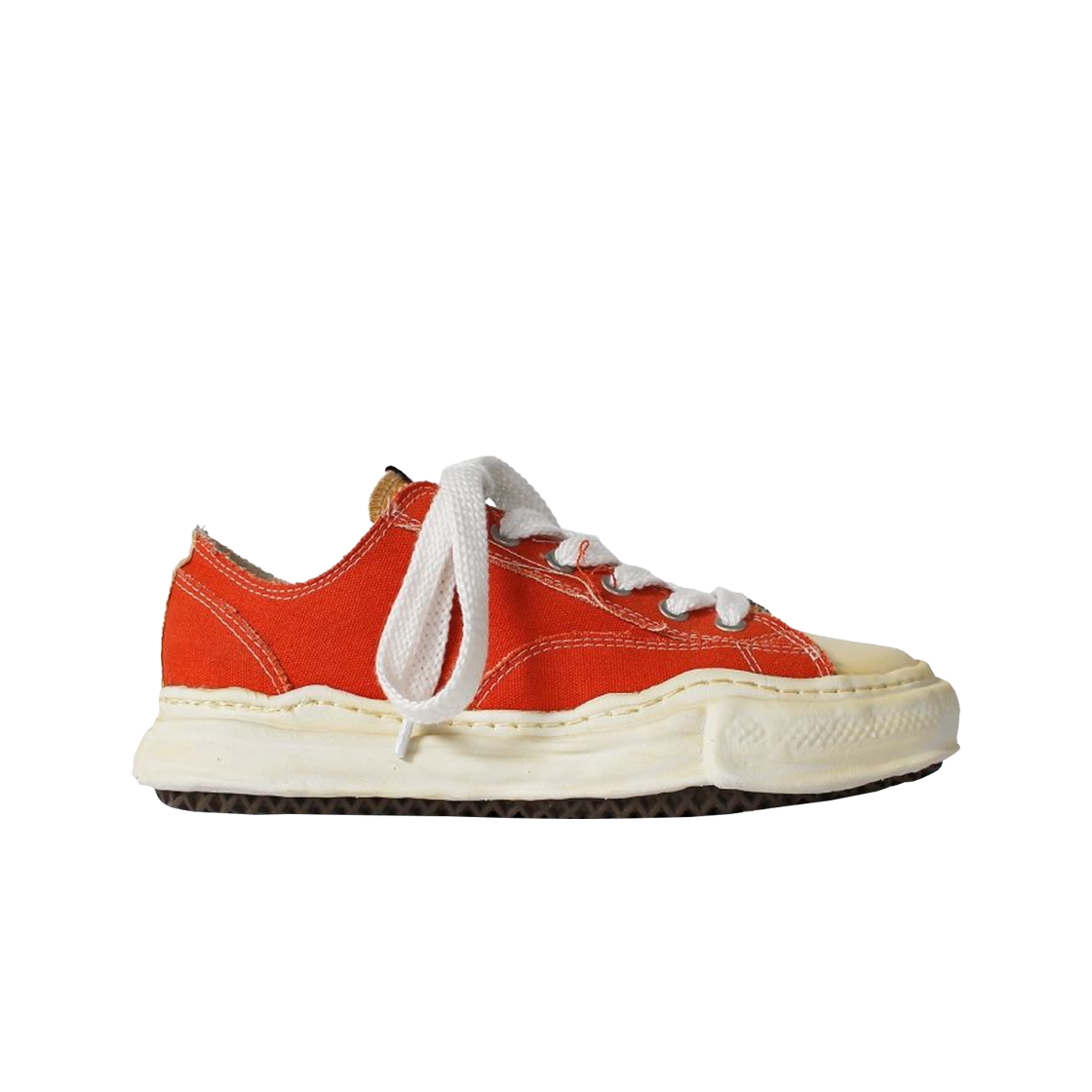 메종 미하라 야스히로 OG 솔 오버 다이드 로우컷 스니커즈 오렌지(Maison Mihara Yasuhiro OG Sole Over Dyed Lowcut Sneakers Orange) - 1