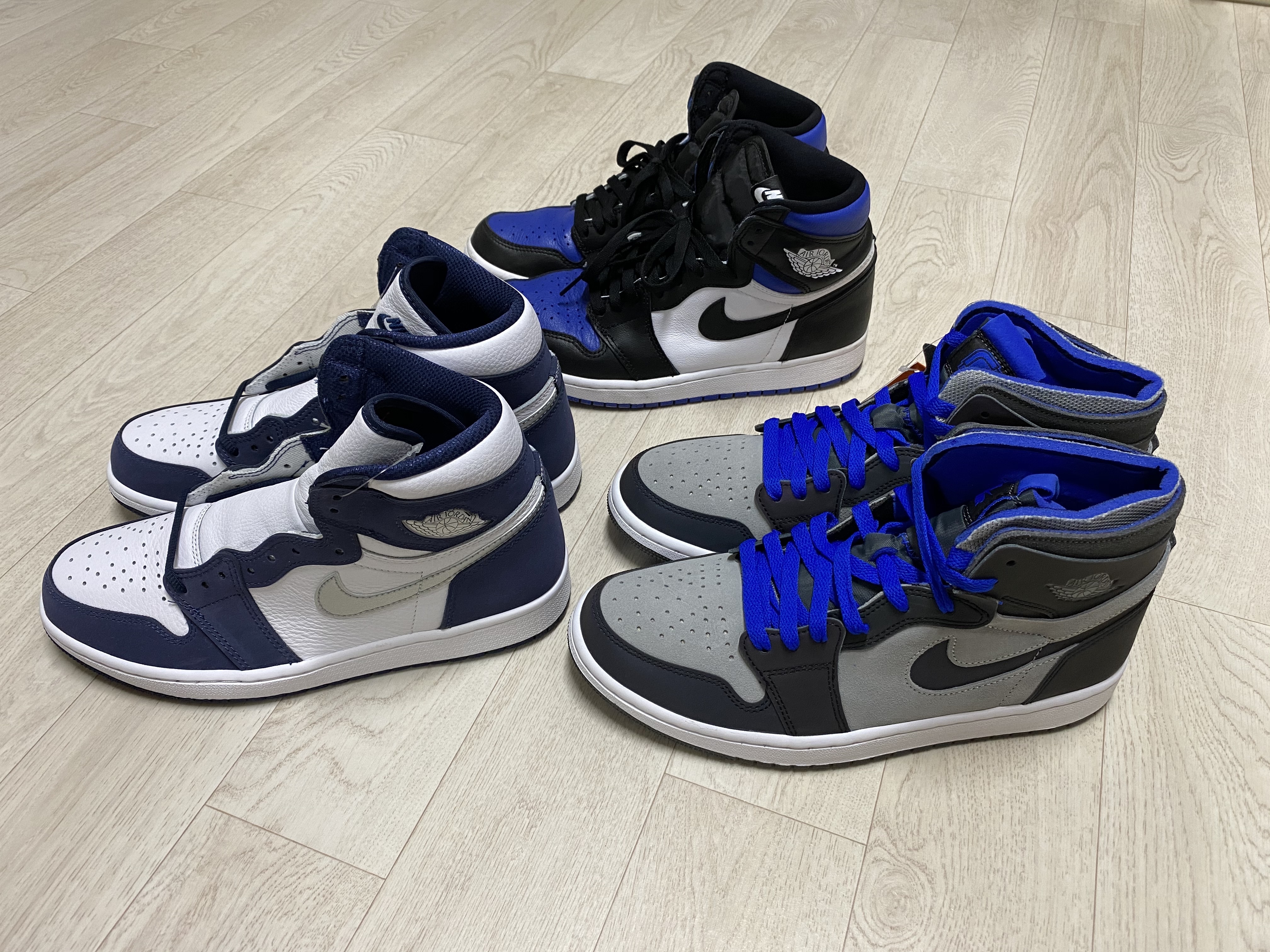 Jordan 1 x League of Legends Zoom Air CMFT Esports, Jordan 1 Retro High OG CO.JP Midnight Navy 착용 스타일