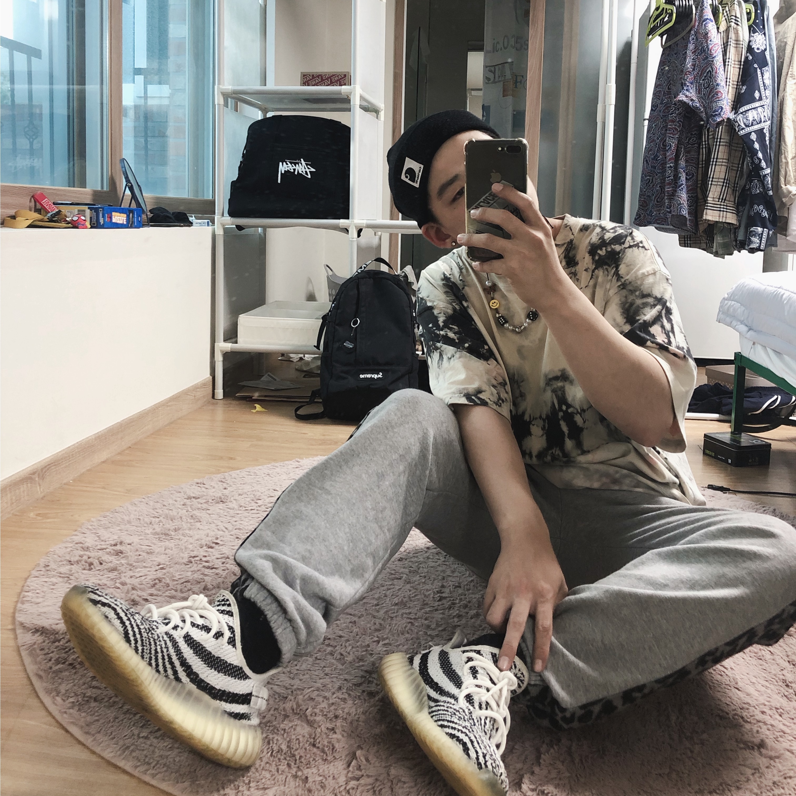 Adidas Yeezy Boost 350 V2 Zebra 2017/2019/2020 착용 스타일 - 2